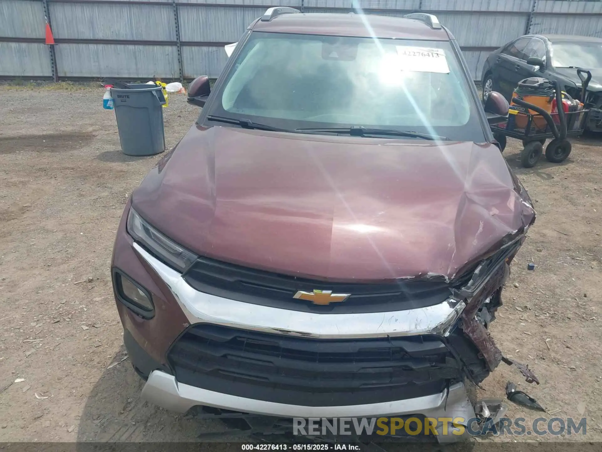 6 Фотография поврежденного автомобиля KL79MPS24PB062483 CHEVROLET TRAILBLAZER 2023