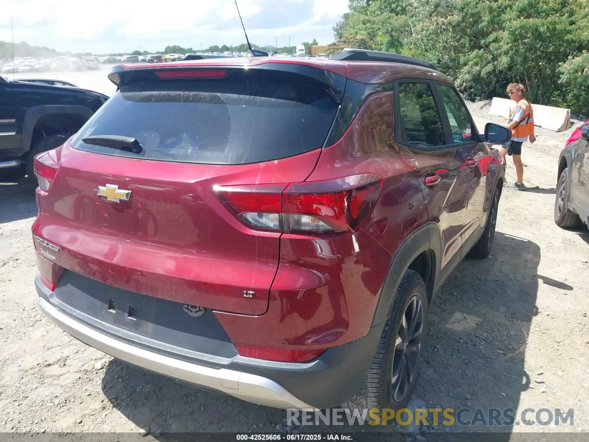 4 Photograph of a damaged car KL79MPS24PB094723 CHEVROLET TRAILBLAZER 2023