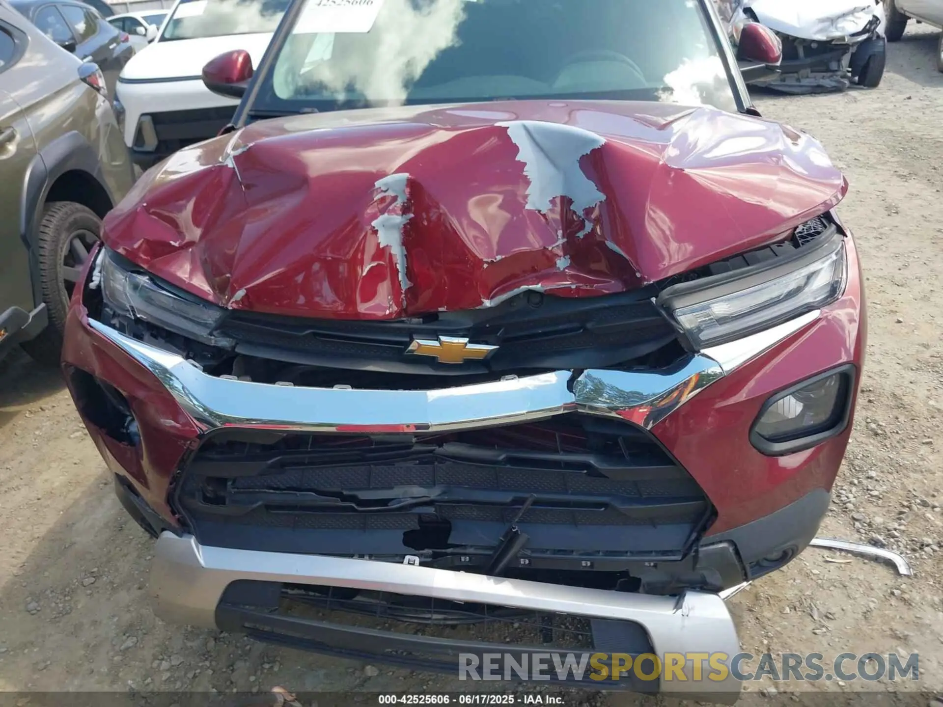 6 Photograph of a damaged car KL79MPS24PB094723 CHEVROLET TRAILBLAZER 2023