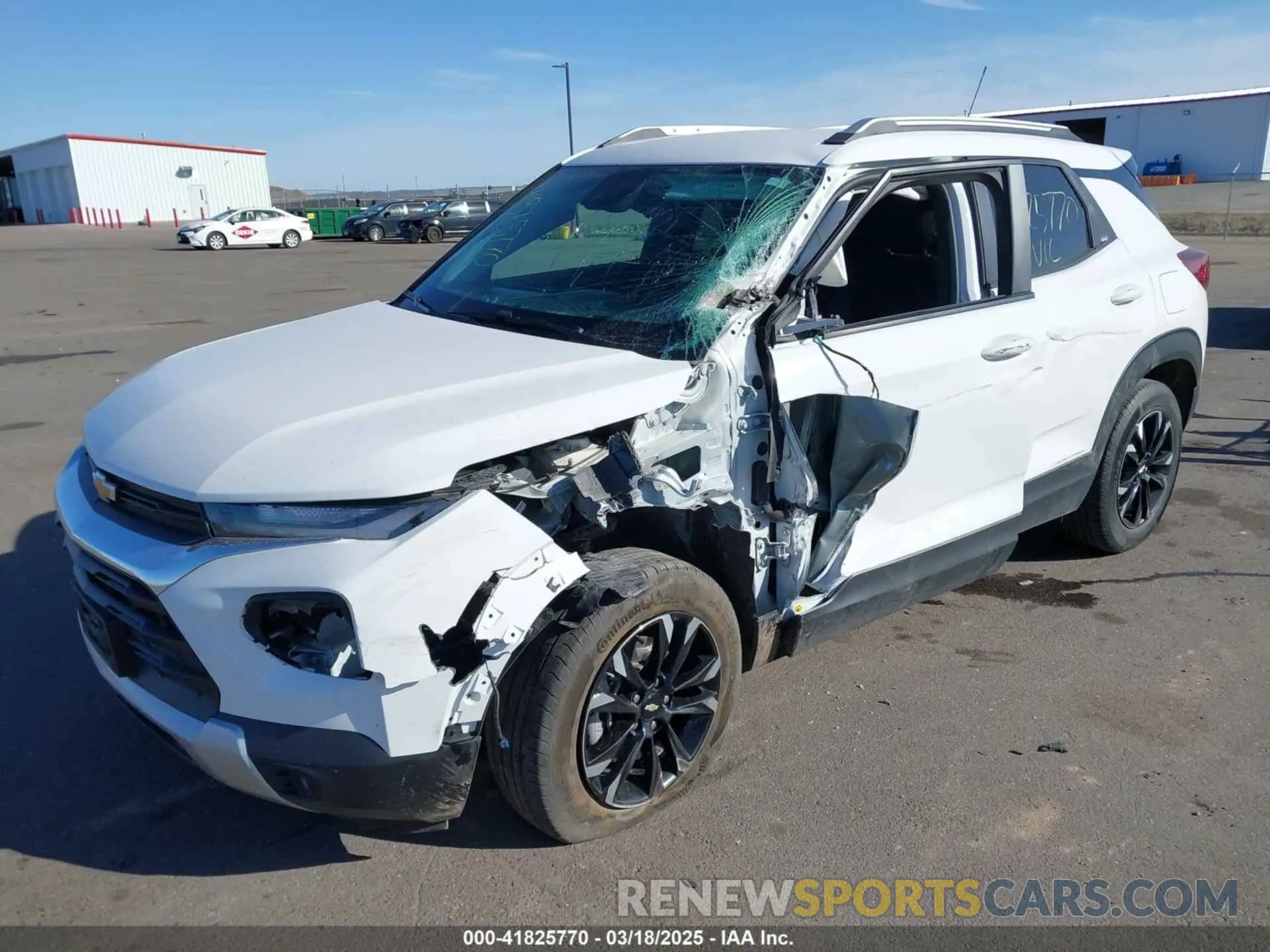 2 Photograph of a damaged car KL79MPS25PB070737 CHEVROLET TRAILBLAZER 2023