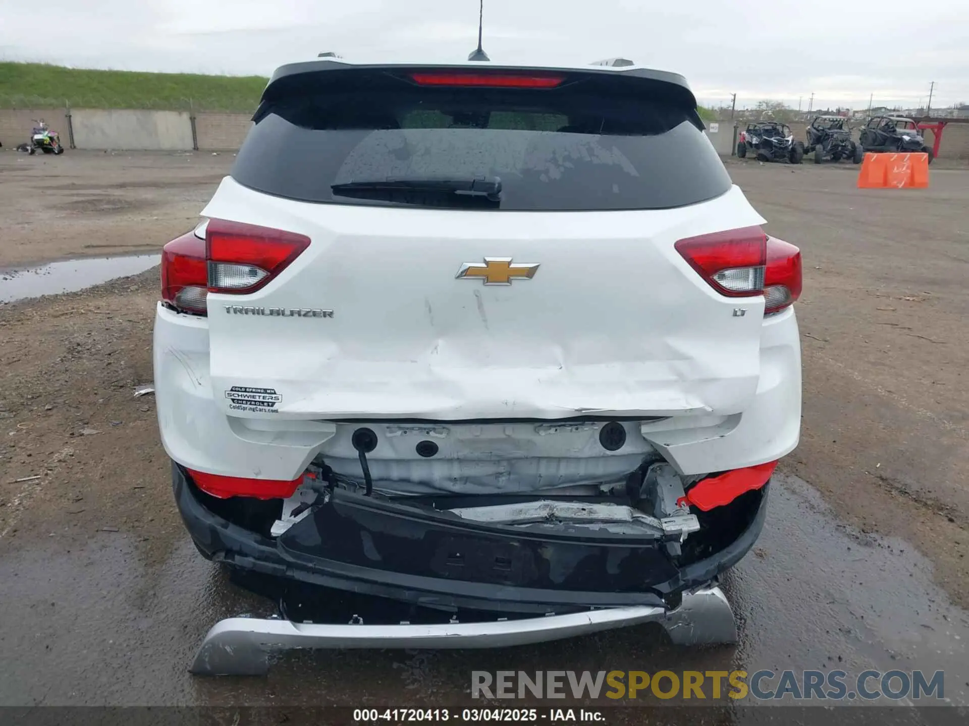 6 Photograph of a damaged car KL79MPS25PB209507 CHEVROLET TRAILBLAZER 2023