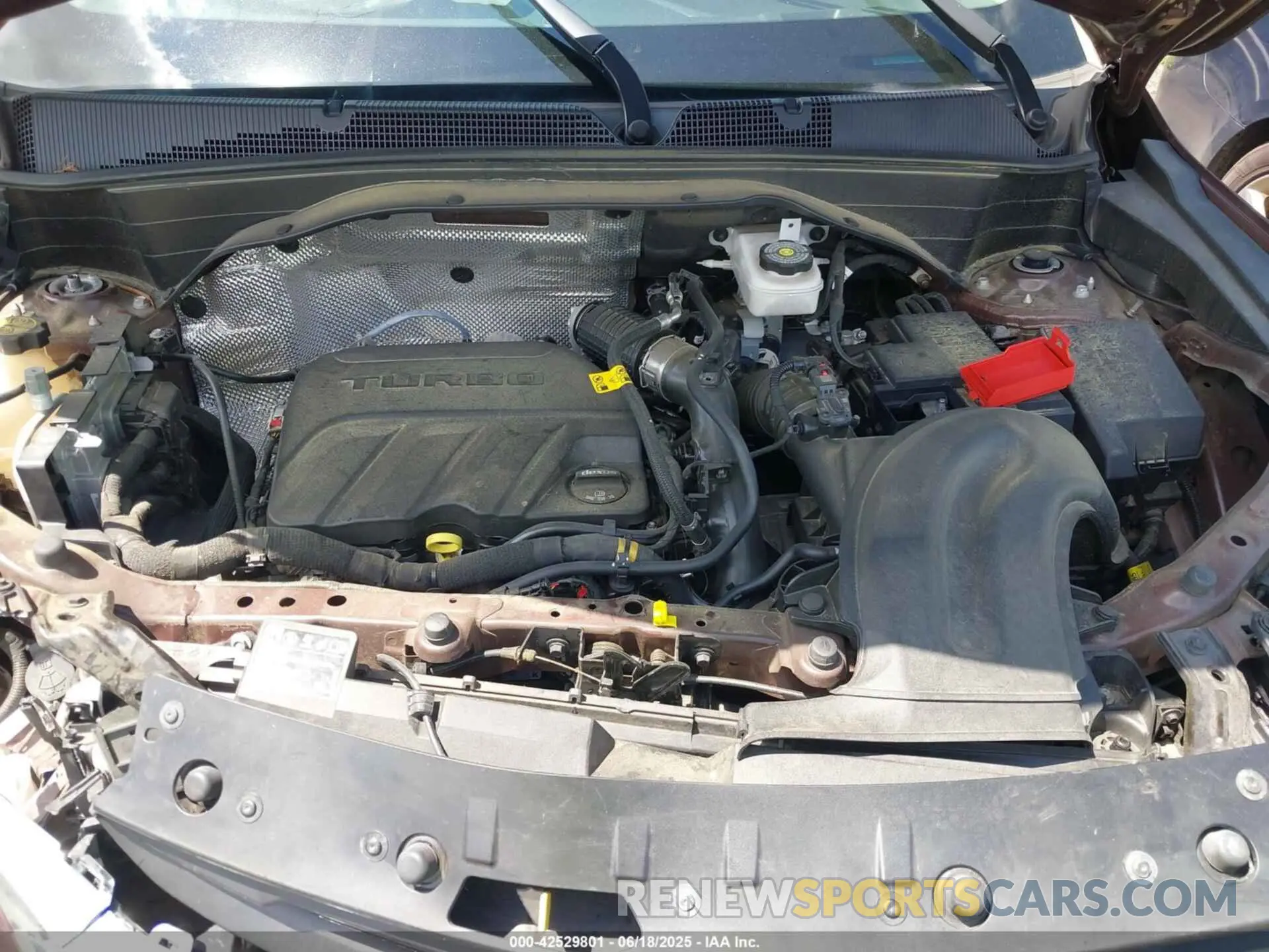 10 Photograph of a damaged car KL79MPS28PB018356 CHEVROLET TRAILBLAZER 2023