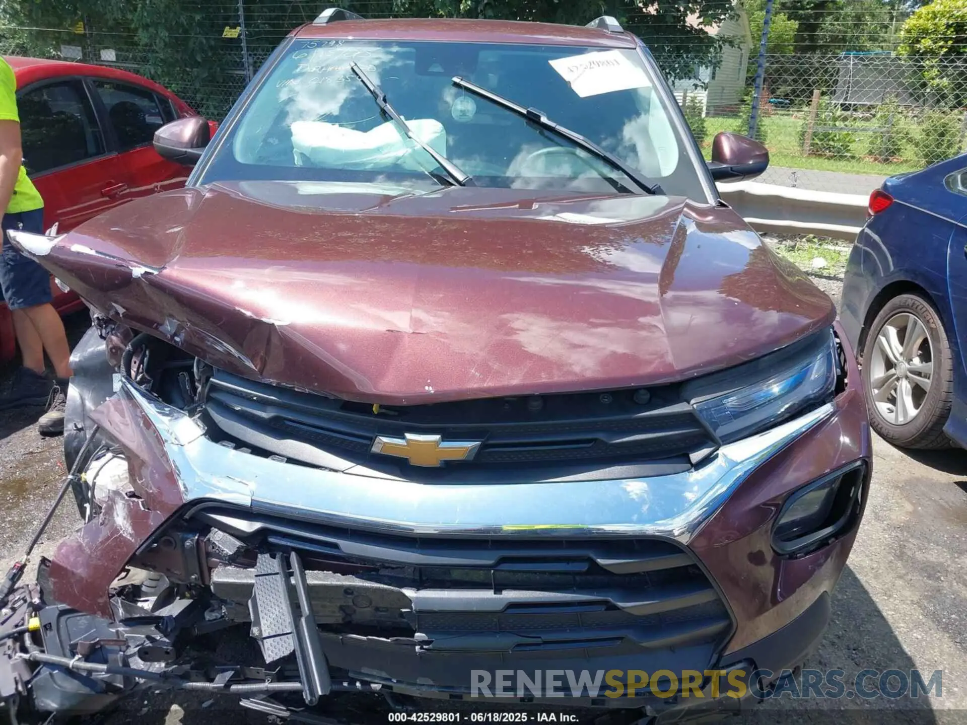 11 Photograph of a damaged car KL79MPS28PB018356 CHEVROLET TRAILBLAZER 2023