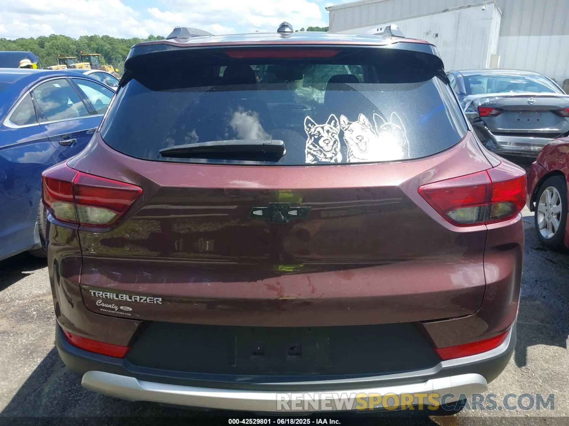 15 Photograph of a damaged car KL79MPS28PB018356 CHEVROLET TRAILBLAZER 2023