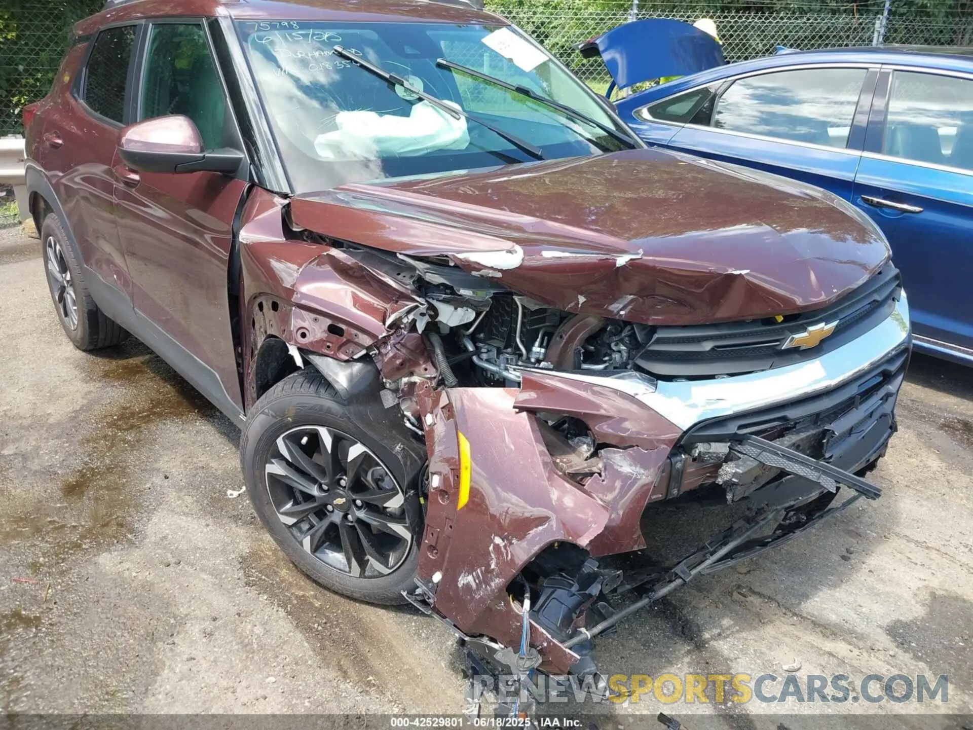 6 Photograph of a damaged car KL79MPS28PB018356 CHEVROLET TRAILBLAZER 2023