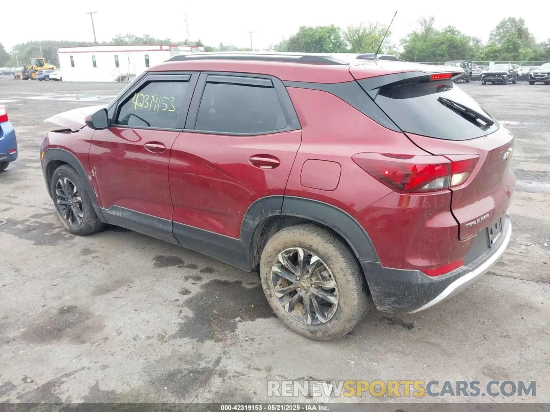 3 Photograph of a damaged car KL79MPS29PB162143 CHEVROLET TRAILBLAZER 2023