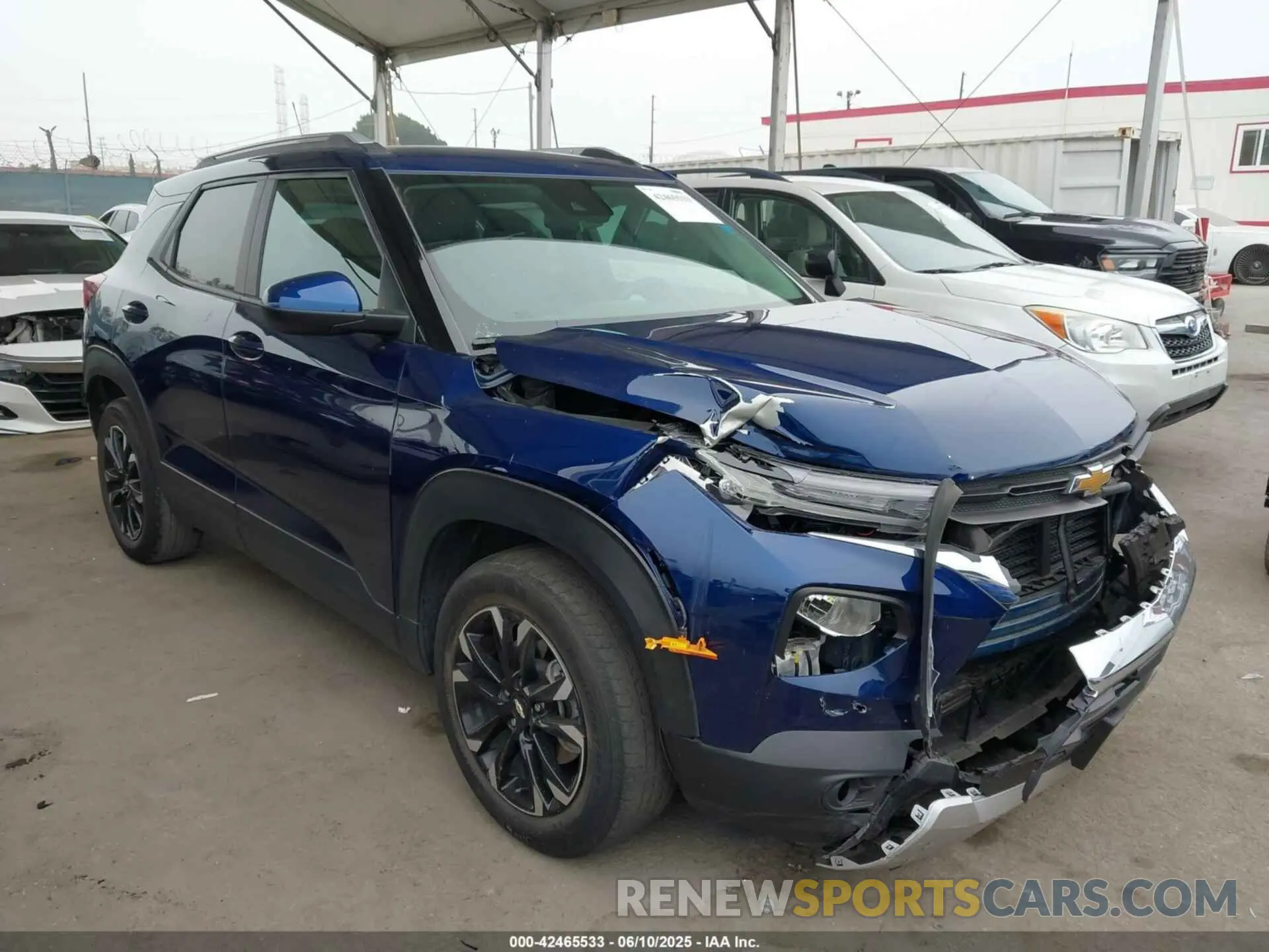 1 Photograph of a damaged car KL79MPS2XPB025079 CHEVROLET TRAILBLAZER 2023