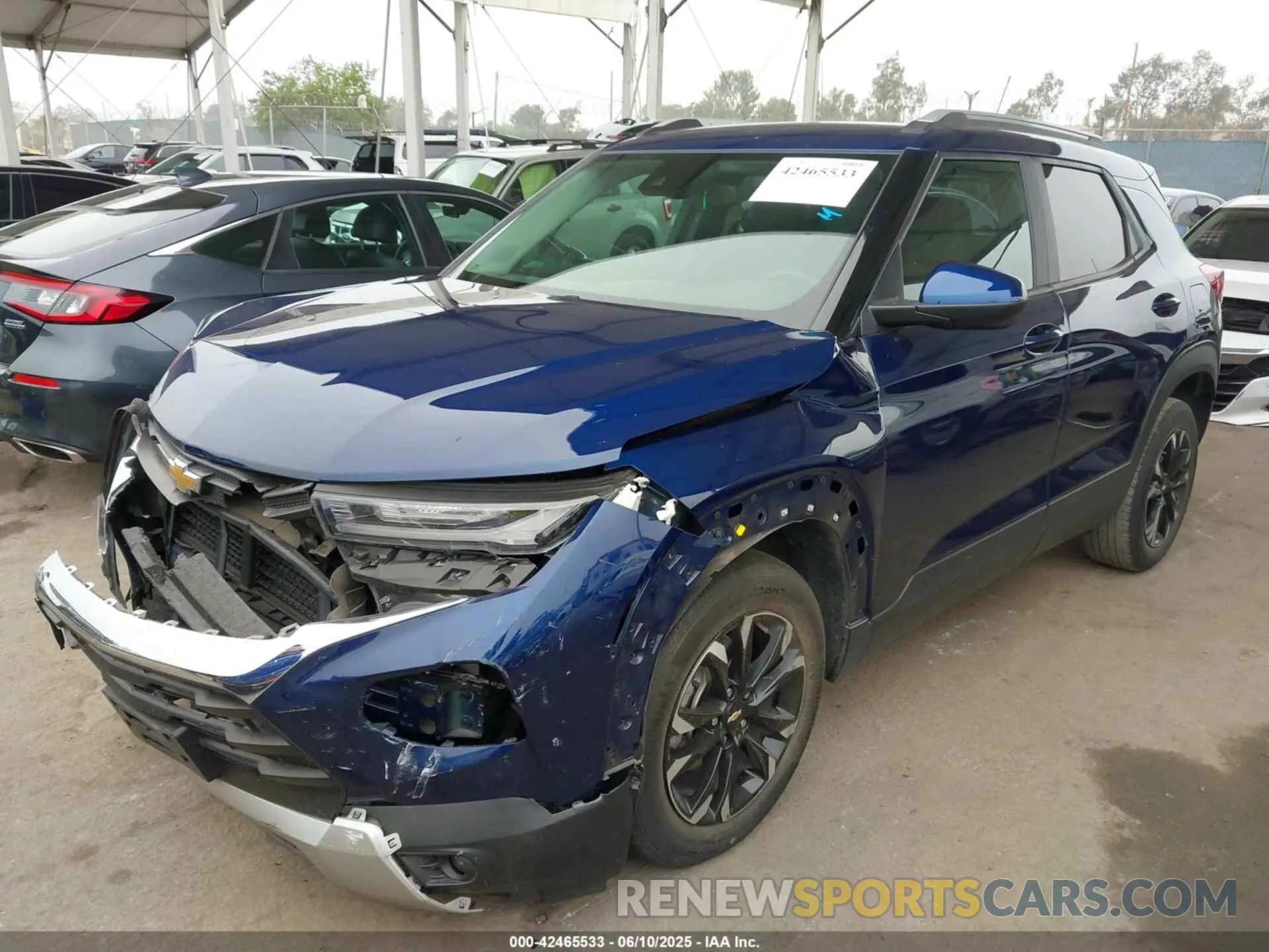 2 Photograph of a damaged car KL79MPS2XPB025079 CHEVROLET TRAILBLAZER 2023
