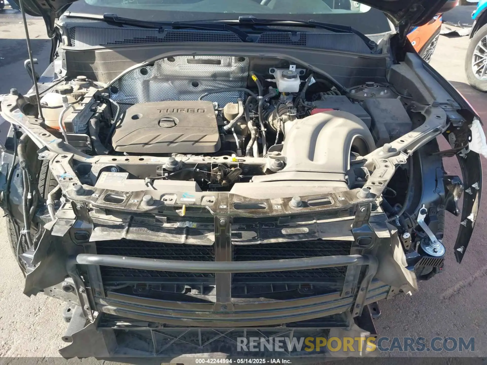 10 Photograph of a damaged car KL79MPSL0PB134434 CHEVROLET TRAILBLAZER 2023