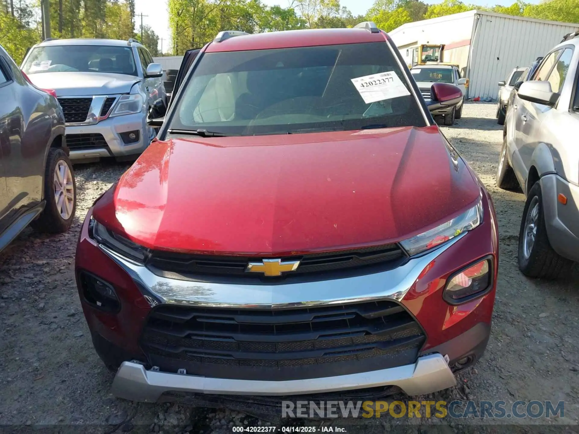 12 Photograph of a damaged car KL79MPSL3PB204556 CHEVROLET TRAILBLAZER 2023