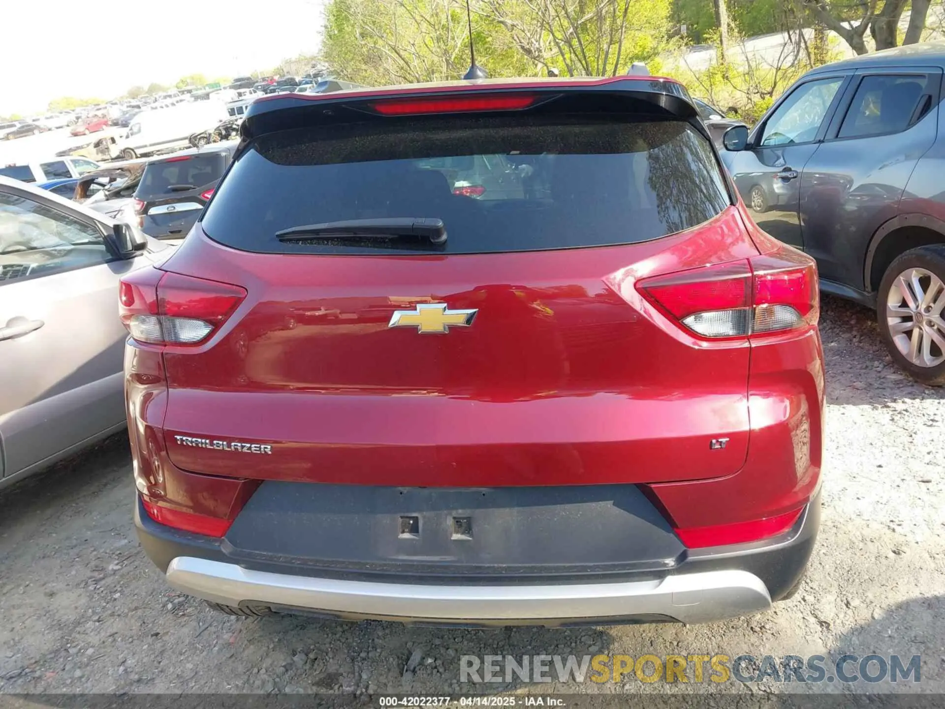 16 Photograph of a damaged car KL79MPSL3PB204556 CHEVROLET TRAILBLAZER 2023