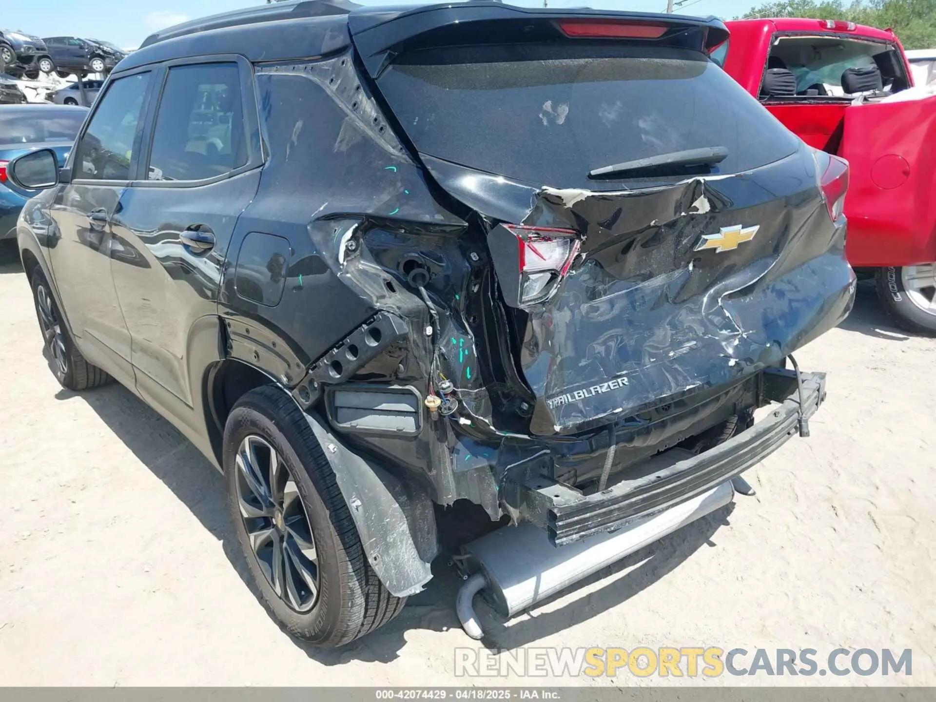6 Photograph of a damaged car KL79MPSL6PB003993 CHEVROLET TRAILBLAZER 2023