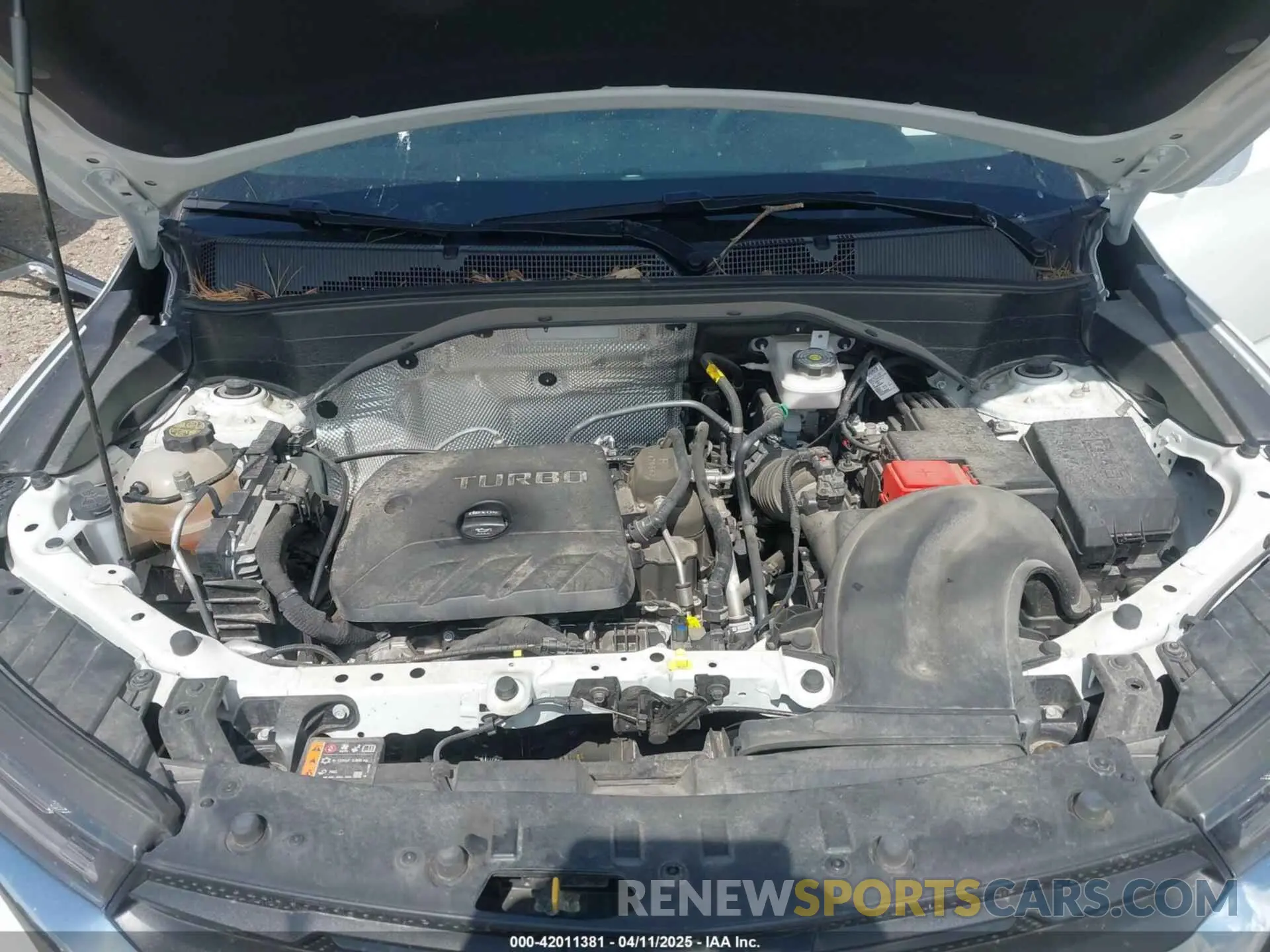 10 Photograph of a damaged car KL79MPSL9PB115624 CHEVROLET TRAILBLAZER 2023