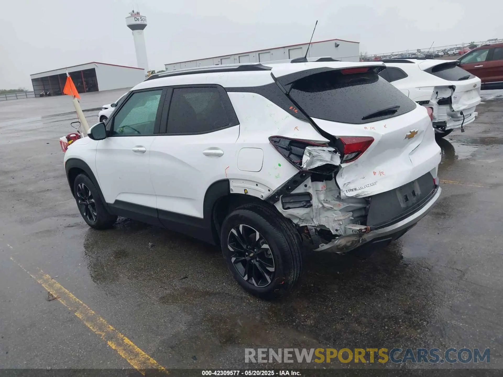 3 Фотография поврежденного автомобиля KL79MPSL9PB151586 CHEVROLET TRAILBLAZER 2023
