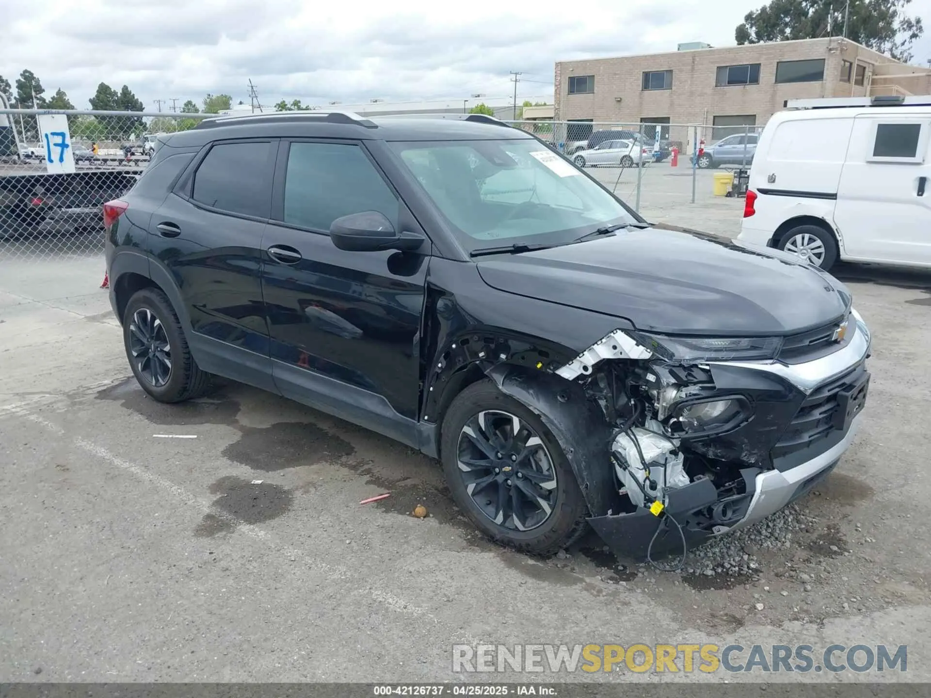 1 Photograph of a damaged car KL79MPSLXPB026239 CHEVROLET TRAILBLAZER 2023