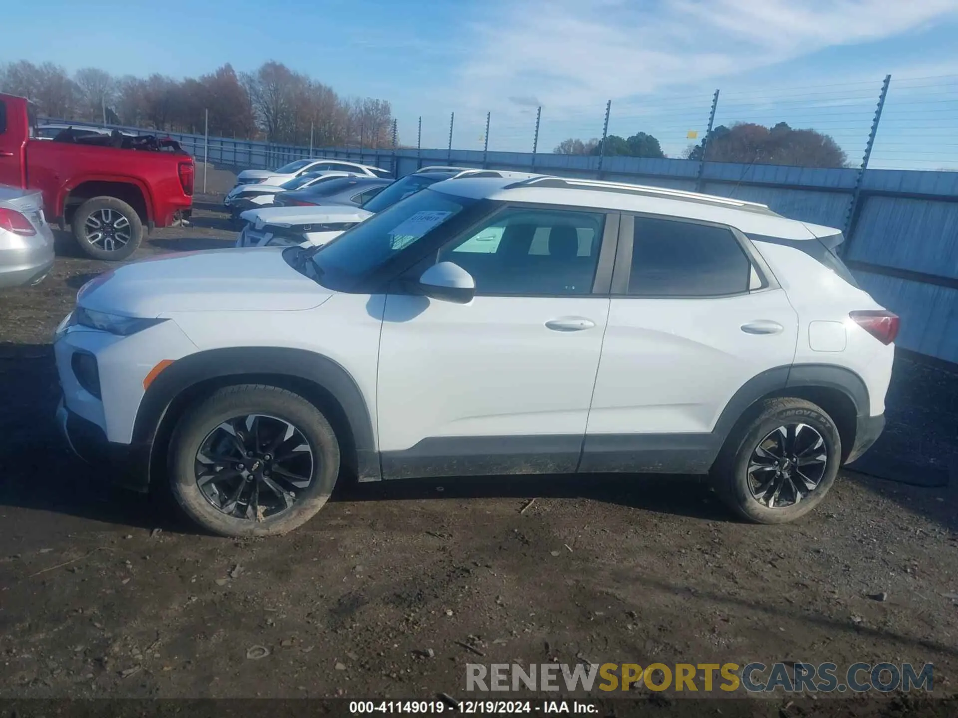 14 Фотография поврежденного автомобиля KL79MPSLXPB090717 CHEVROLET TRAILBLAZER 2023
