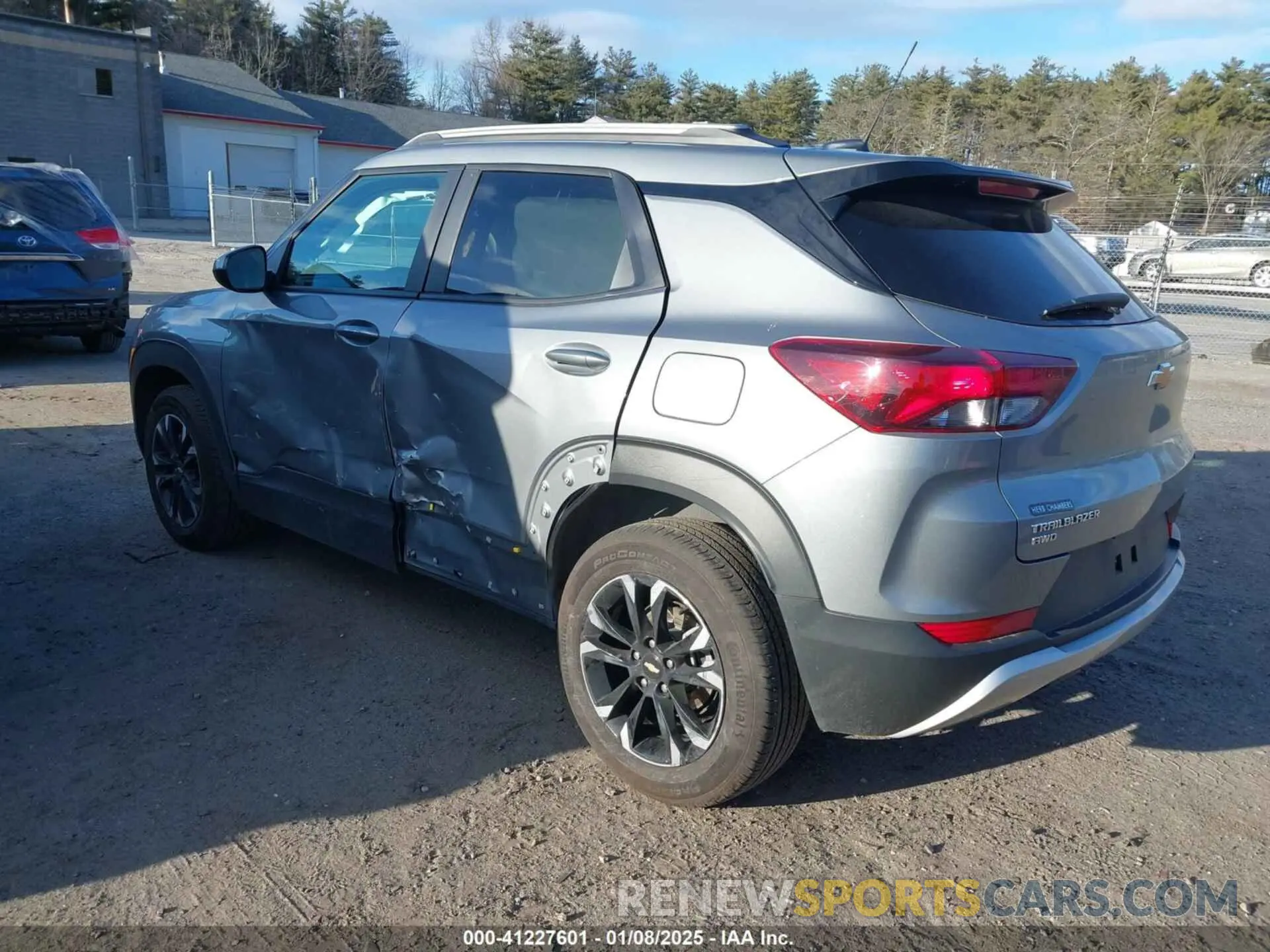 3 Photograph of a damaged car KL79MRSL0PB092861 CHEVROLET TRAILBLAZER 2023