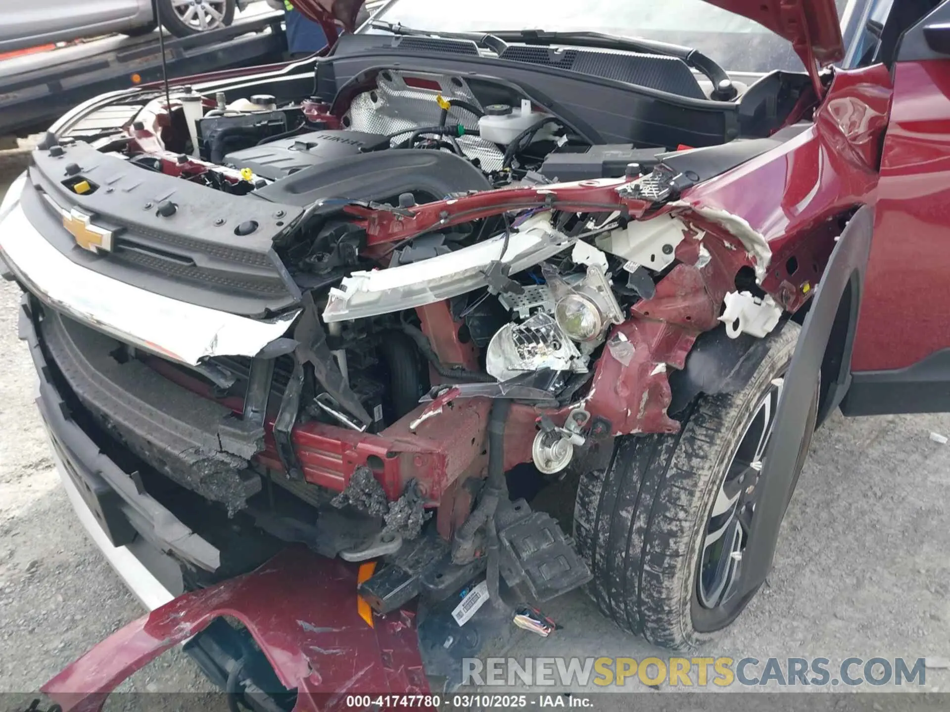 6 Photograph of a damaged car KL79MRSL2PB170749 CHEVROLET TRAILBLAZER 2023