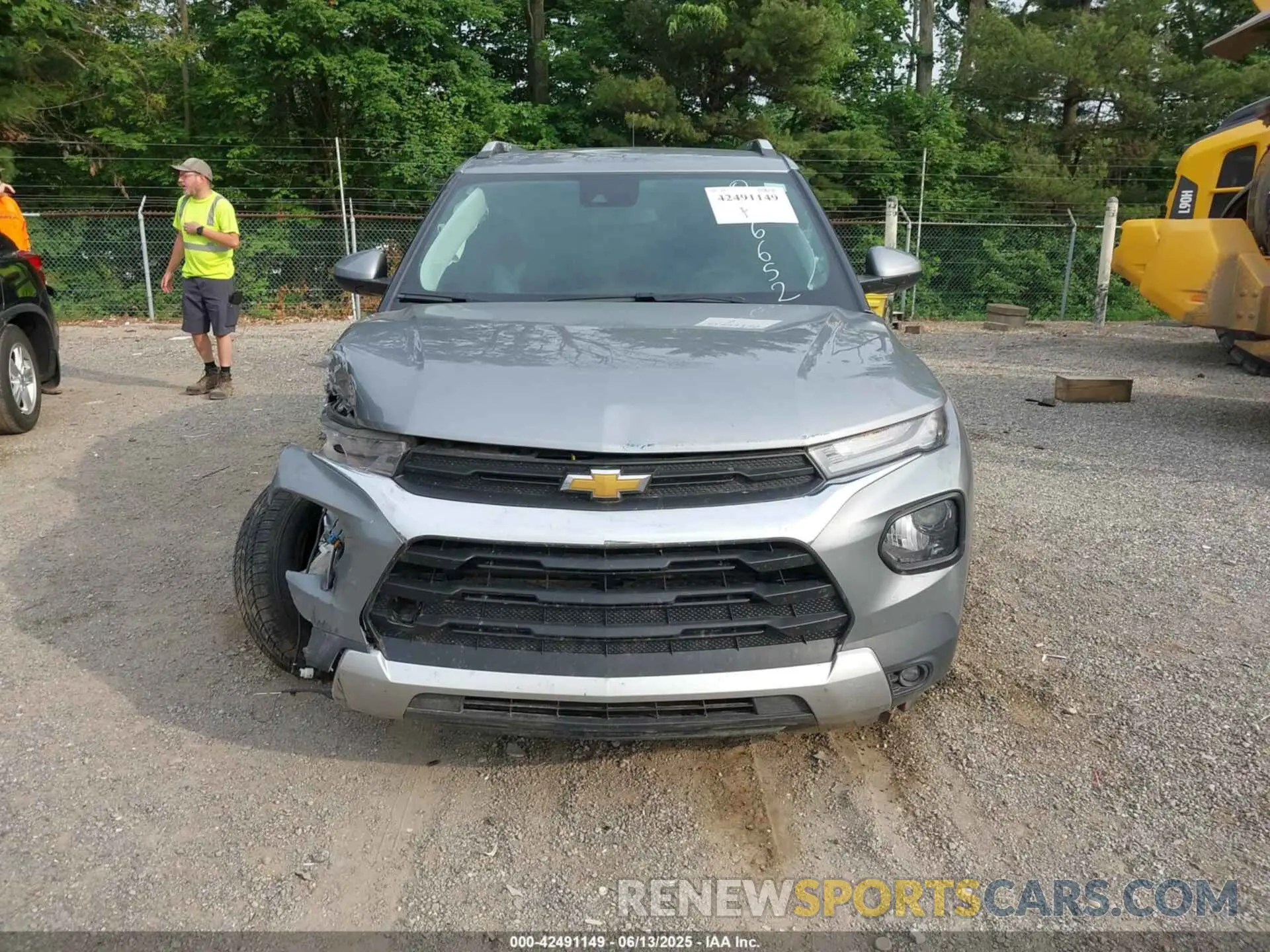12 Photograph of a damaged car KL79MRSL3PB046652 CHEVROLET TRAILBLAZER 2023
