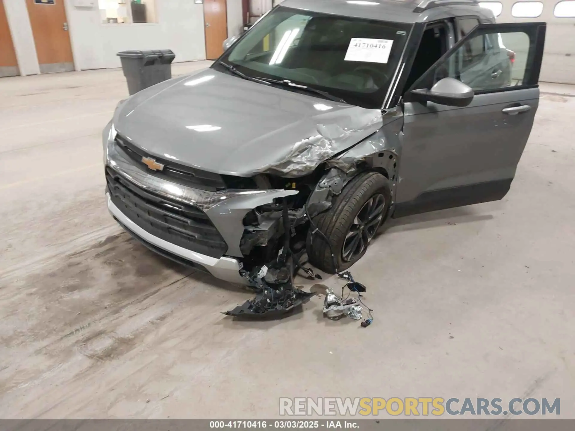 6 Фотография поврежденного автомобиля KL79MRSL3PB206531 CHEVROLET TRAILBLAZER 2023