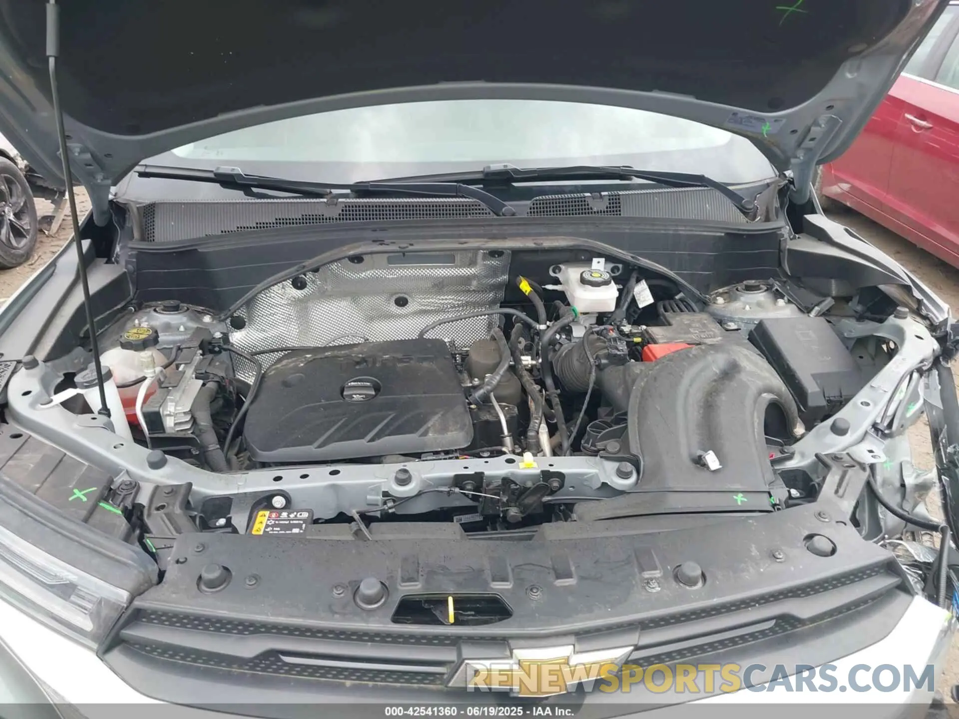 10 Photograph of a damaged car KL79MRSL4PB157775 CHEVROLET TRAILBLAZER 2023
