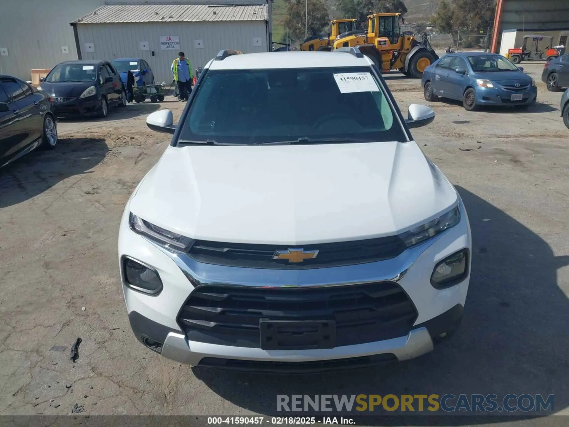 12 Photograph of a damaged car KL79MRSL8PB120812 CHEVROLET TRAILBLAZER 2023