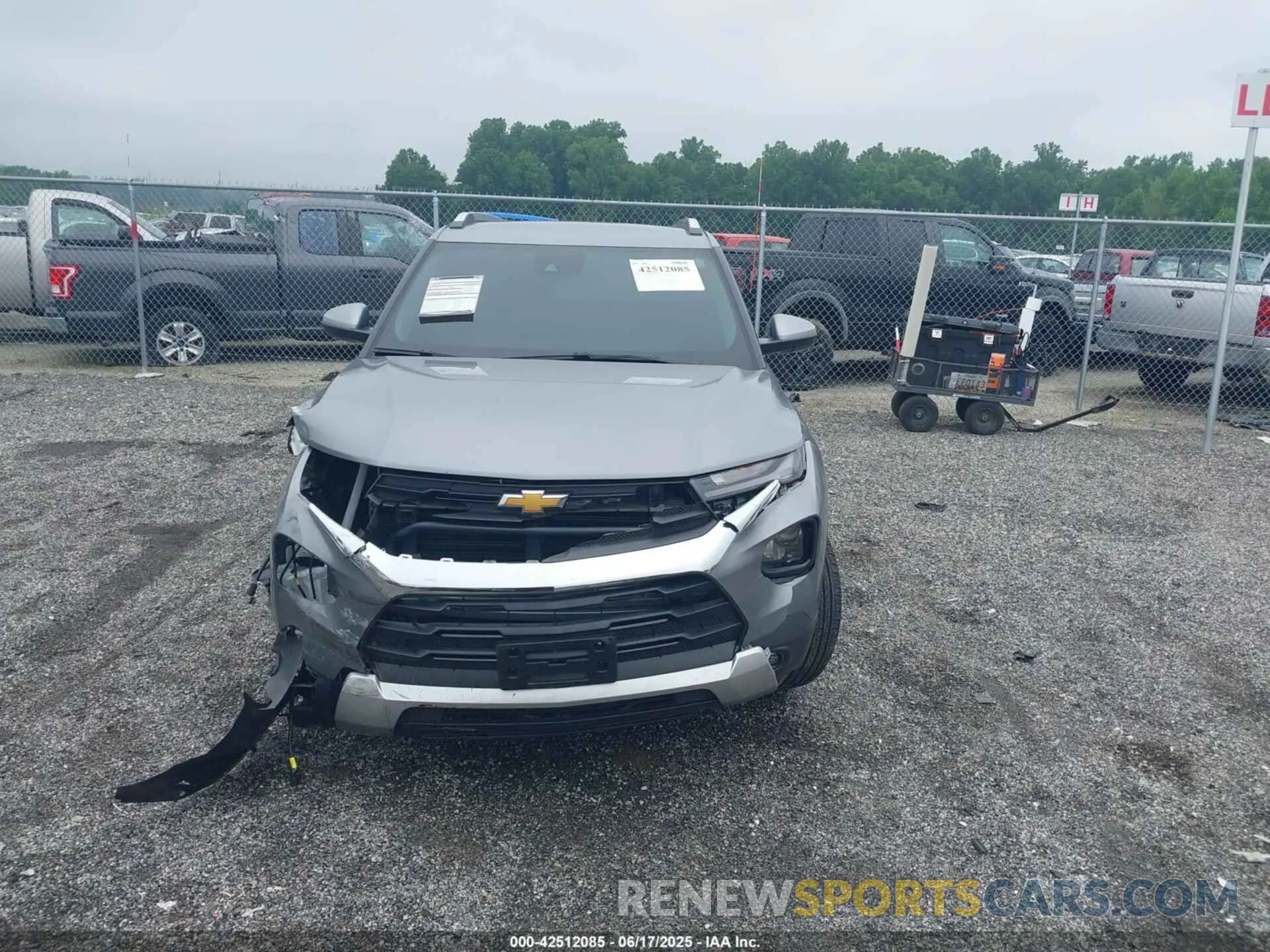 12 Фотография поврежденного автомобиля KL79MRSL9PB083754 CHEVROLET TRAILBLAZER 2023