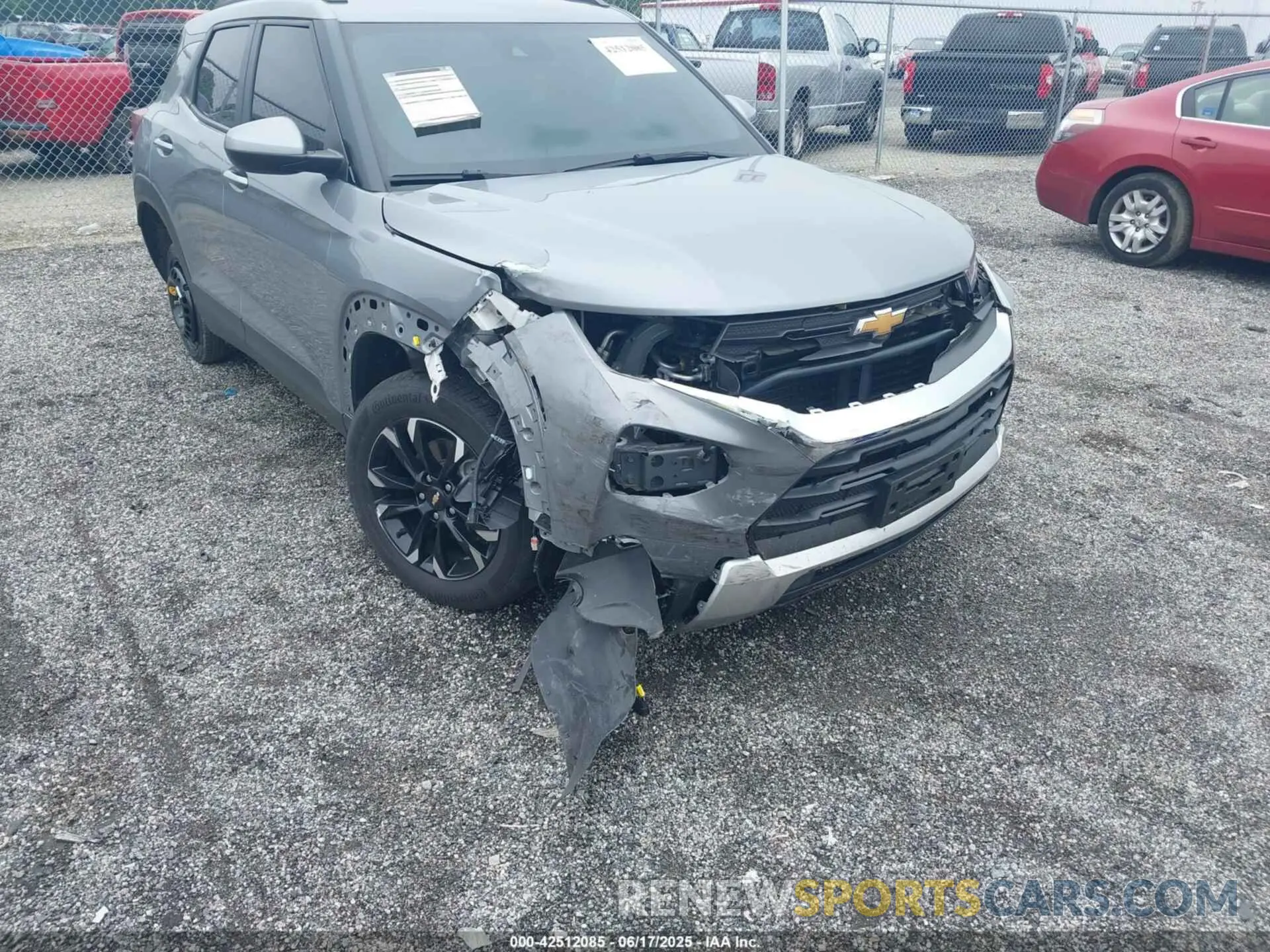 6 Фотография поврежденного автомобиля KL79MRSL9PB083754 CHEVROLET TRAILBLAZER 2023