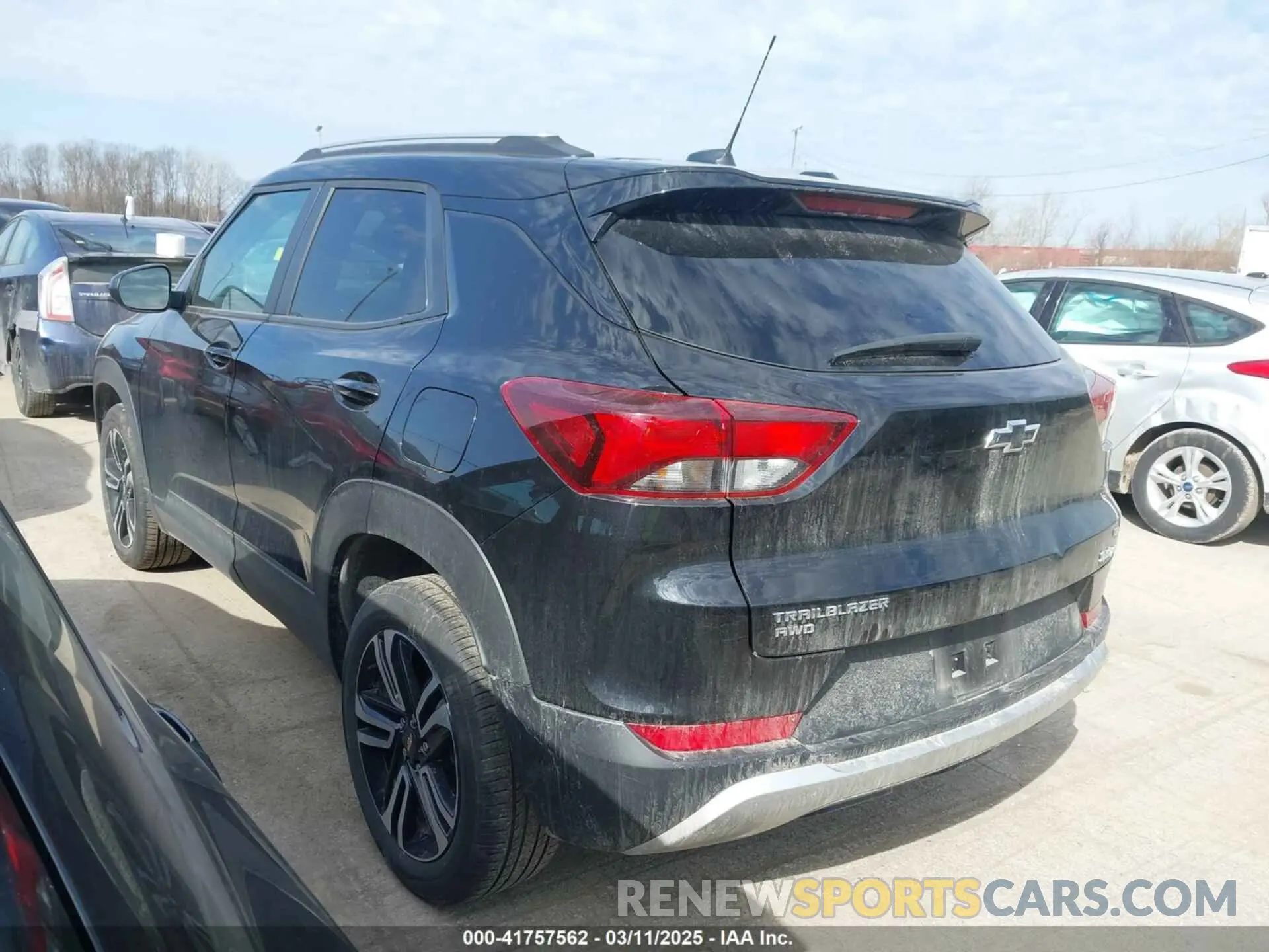 3 Фотография поврежденного автомобиля KL79MRSLXPB197780 CHEVROLET TRAILBLAZER 2023