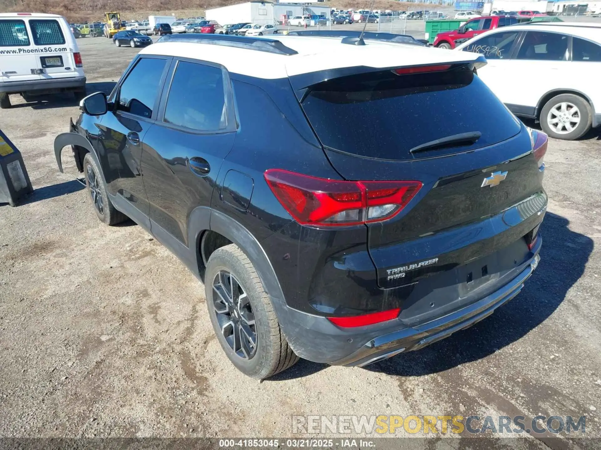 3 Фотография поврежденного автомобиля KL79MSSL0PB077218 CHEVROLET TRAILBLAZER 2023