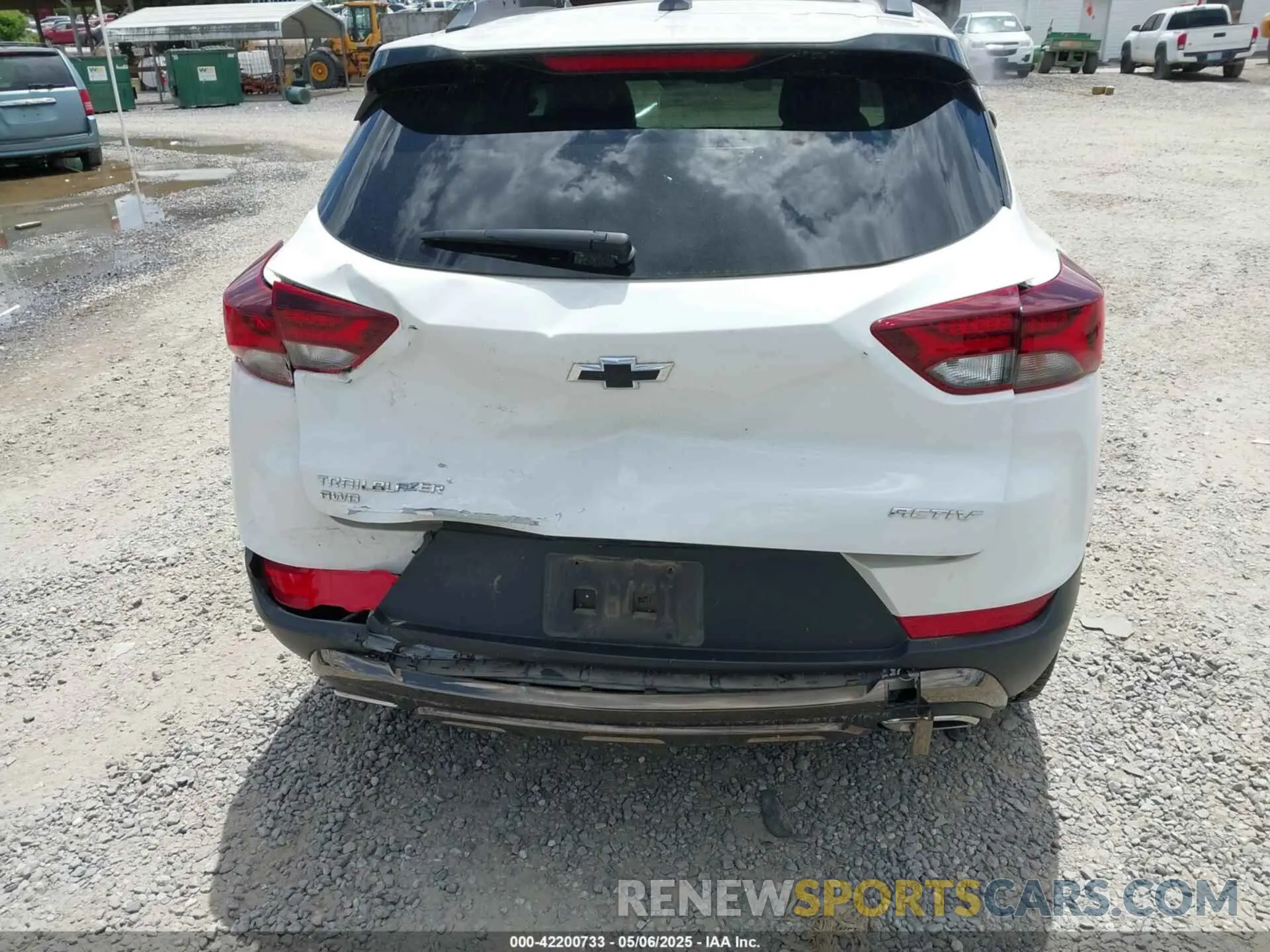 16 Photograph of a damaged car KL79MSSL7PB163481 CHEVROLET TRAILBLAZER 2023