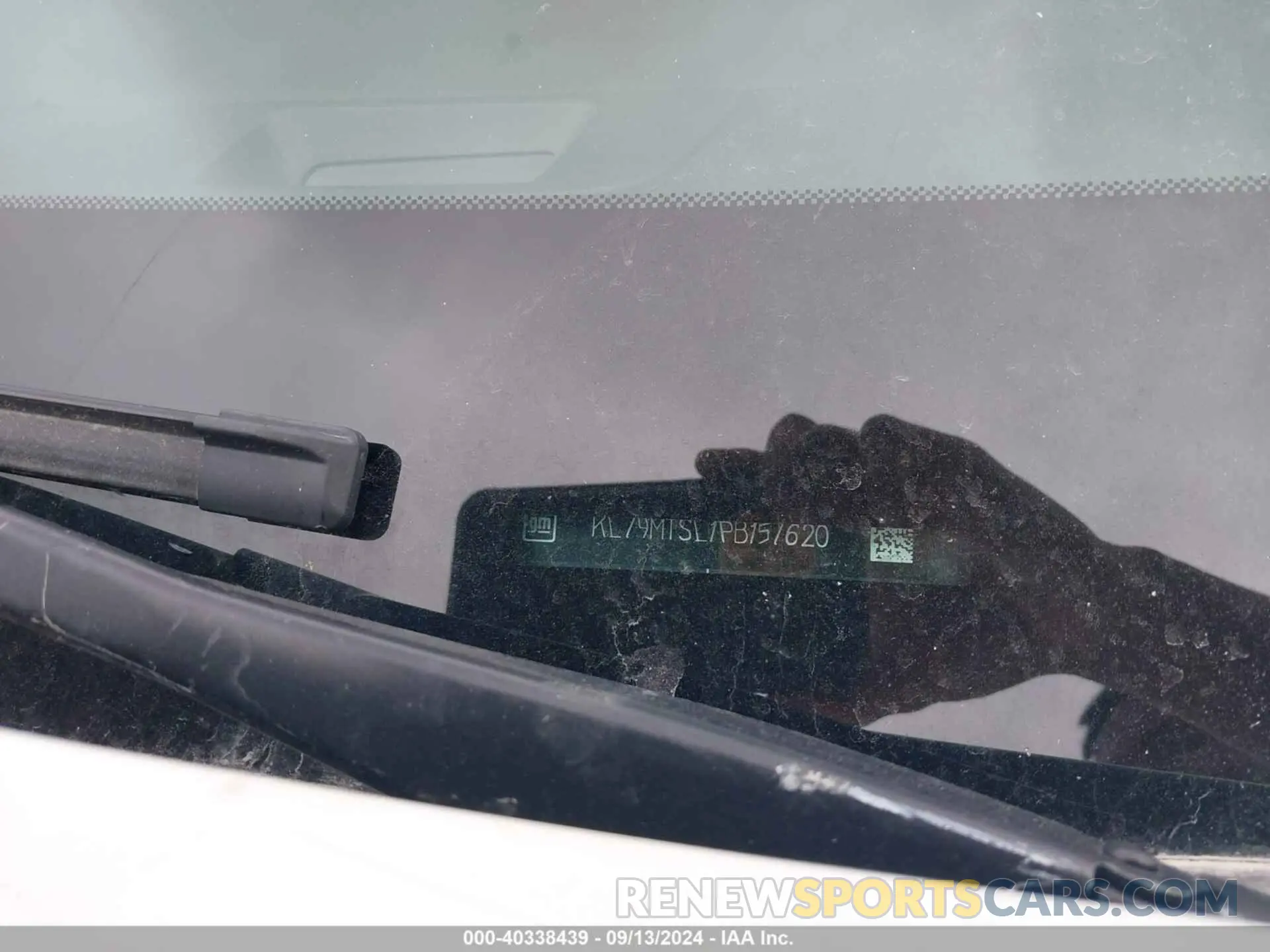 9 Photograph of a damaged car KL79MTSL1PB157620 CHEVROLET TRAILBLAZER 2023