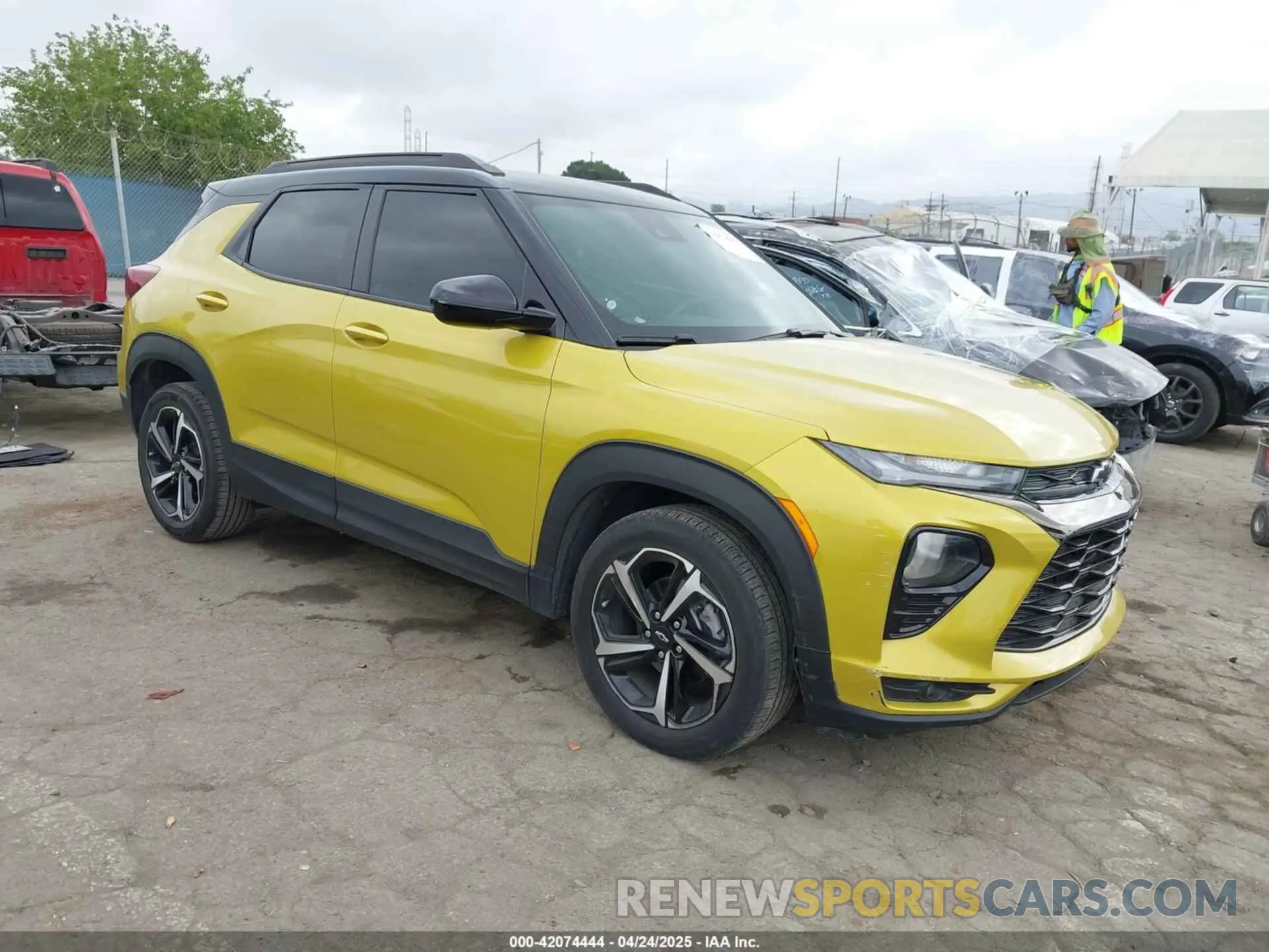 1 Фотография поврежденного автомобиля KL79MTSL2PB021237 CHEVROLET TRAILBLAZER 2023