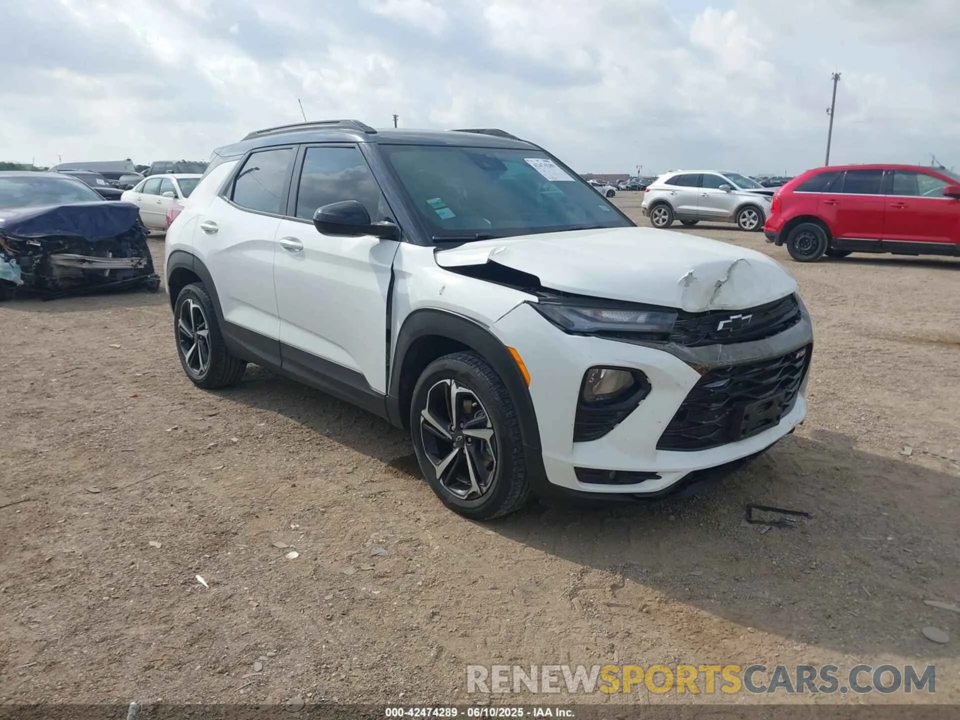 1 Photograph of a damaged car KL79MTSL3PB057356 CHEVROLET TRAILBLAZER 2023