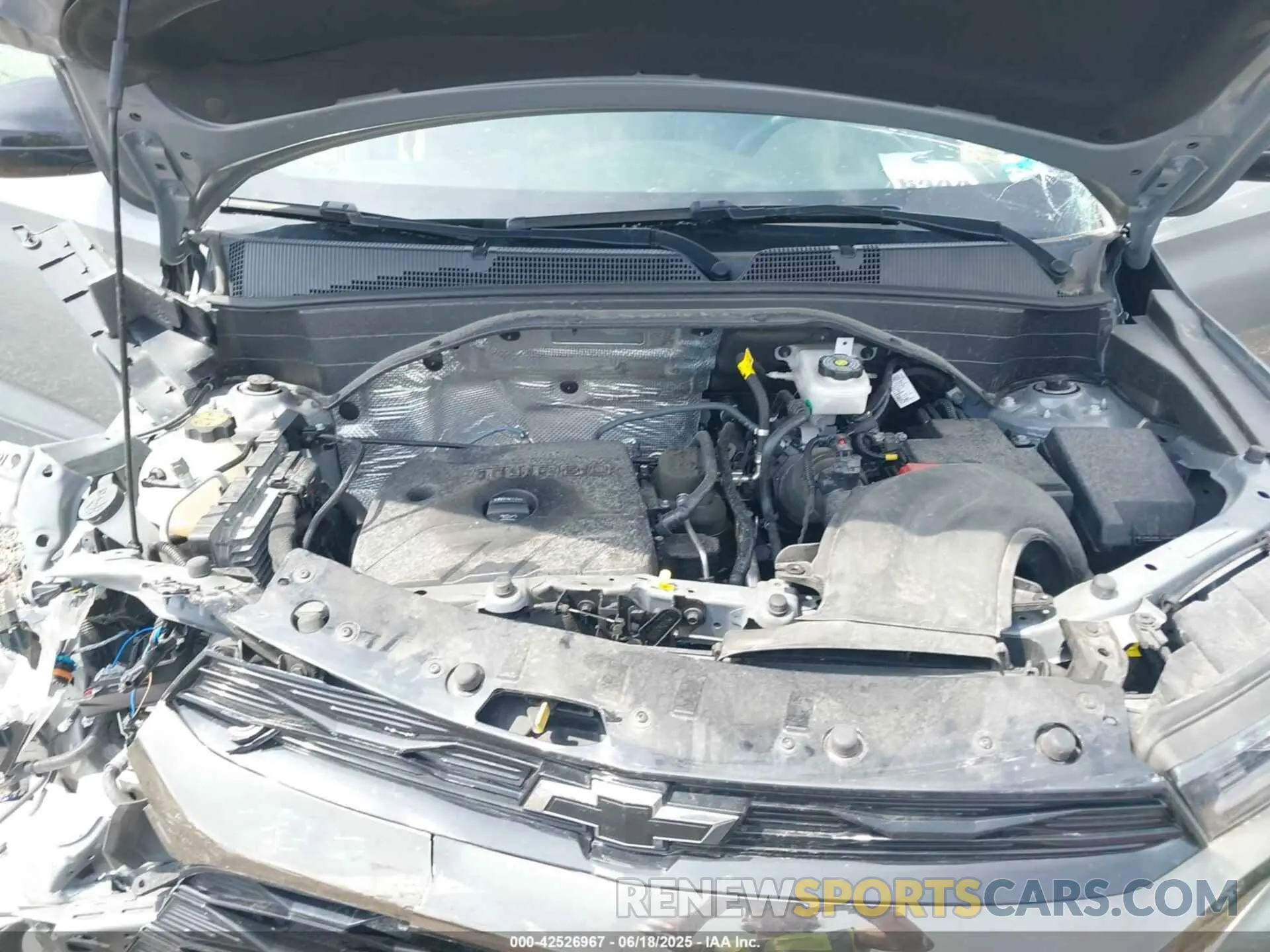 10 Photograph of a damaged car KL79MTSL5PB060811 CHEVROLET TRAILBLAZER 2023