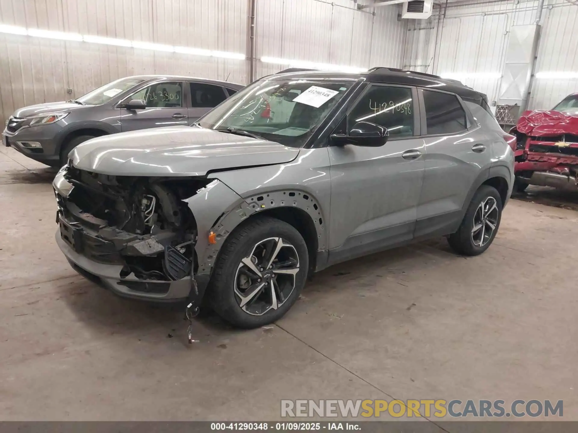 2 Photograph of a damaged car KL79MTSL5PB178499 CHEVROLET TRAILBLAZER 2023
