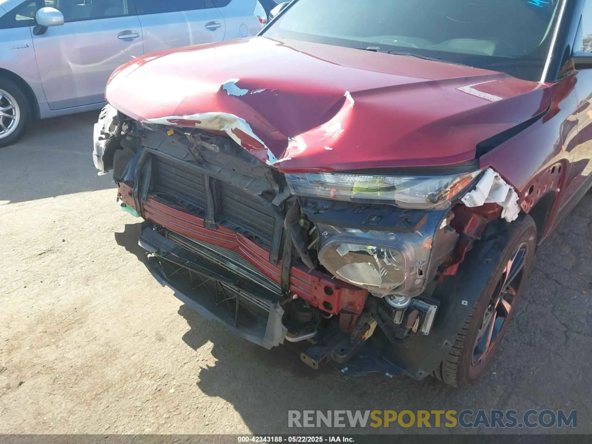 6 Photograph of a damaged car KL79MTSL6PB115069 CHEVROLET TRAILBLAZER 2023