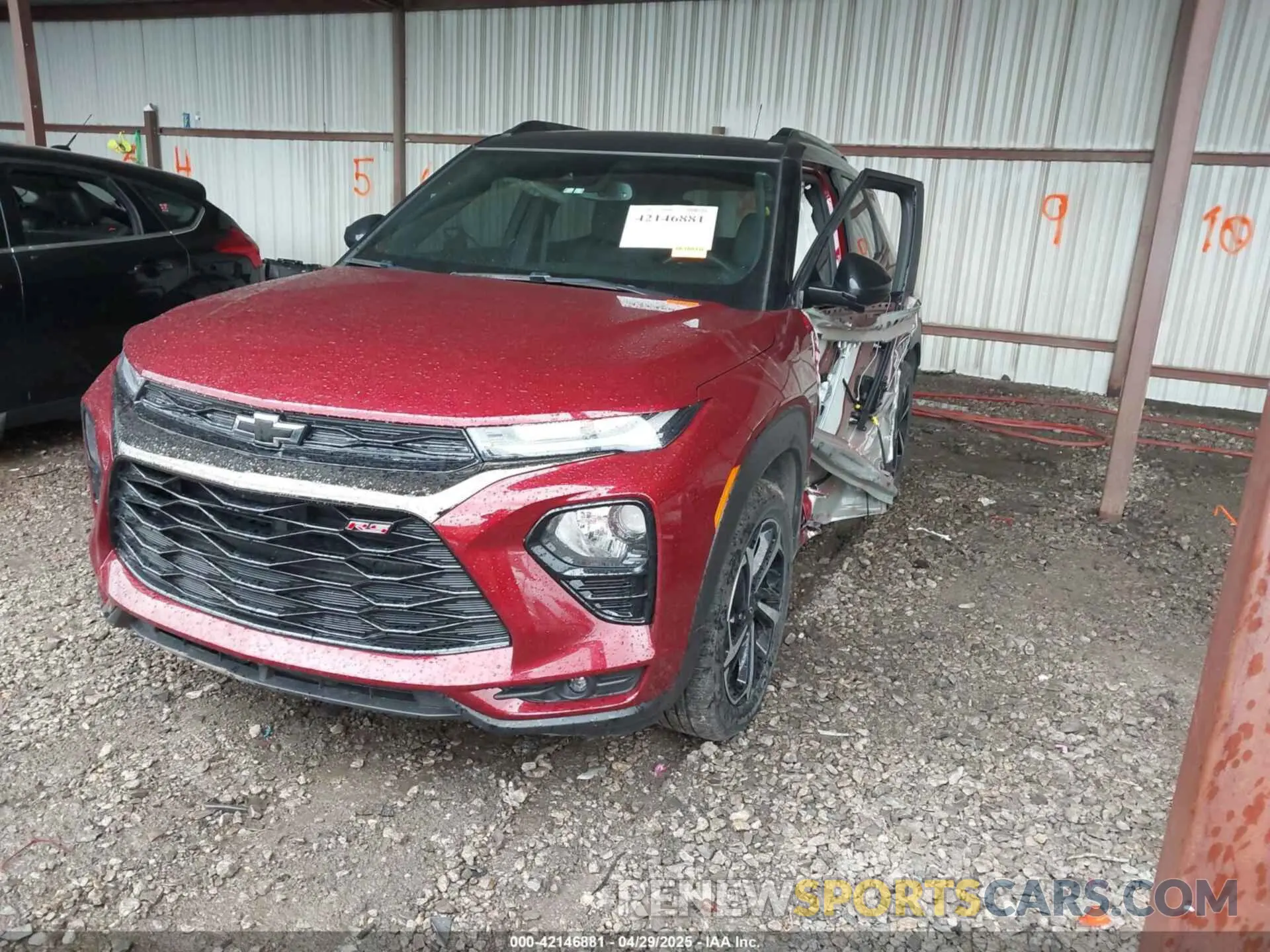 2 Photograph of a damaged car KL79MTSL6PB196428 CHEVROLET TRAILBLAZER 2023