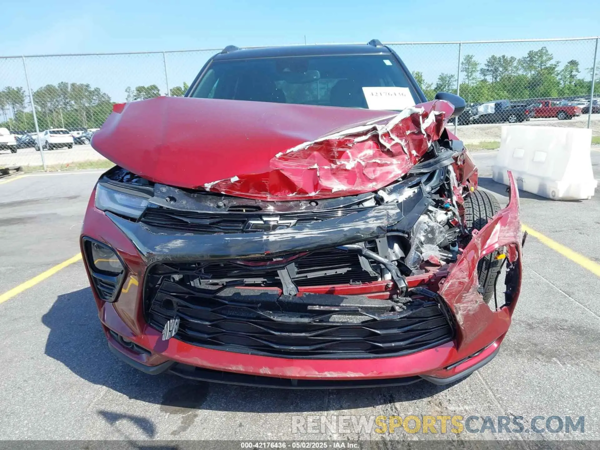 6 Photograph of a damaged car KL79MTSL8PB008833 CHEVROLET TRAILBLAZER 2023