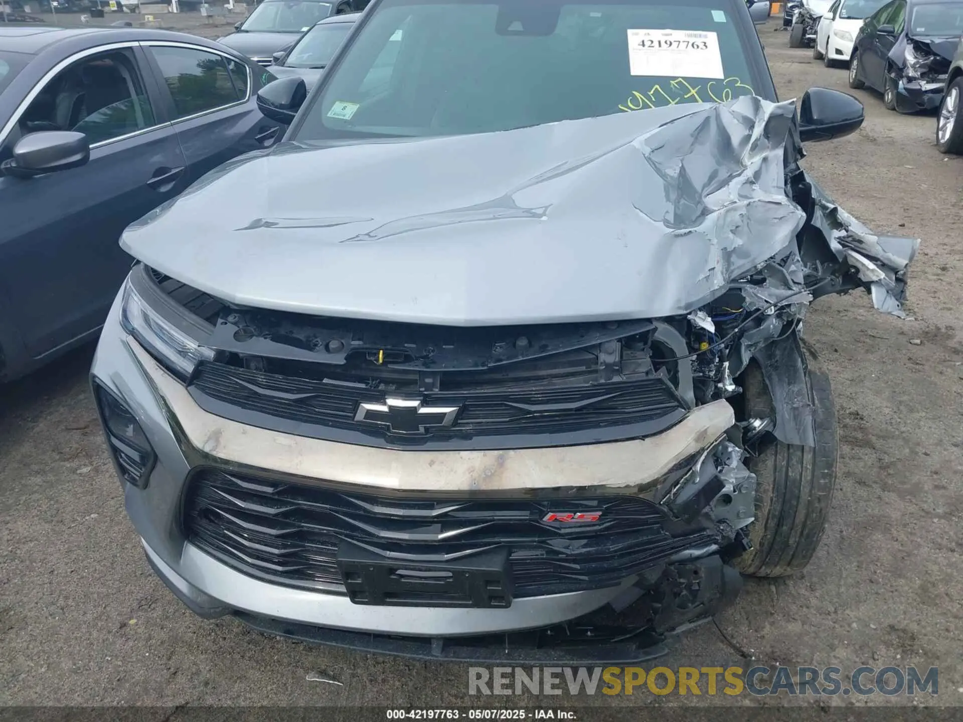 6 Фотография поврежденного автомобиля KL79MTSL8PB060611 CHEVROLET TRAILBLAZER 2023