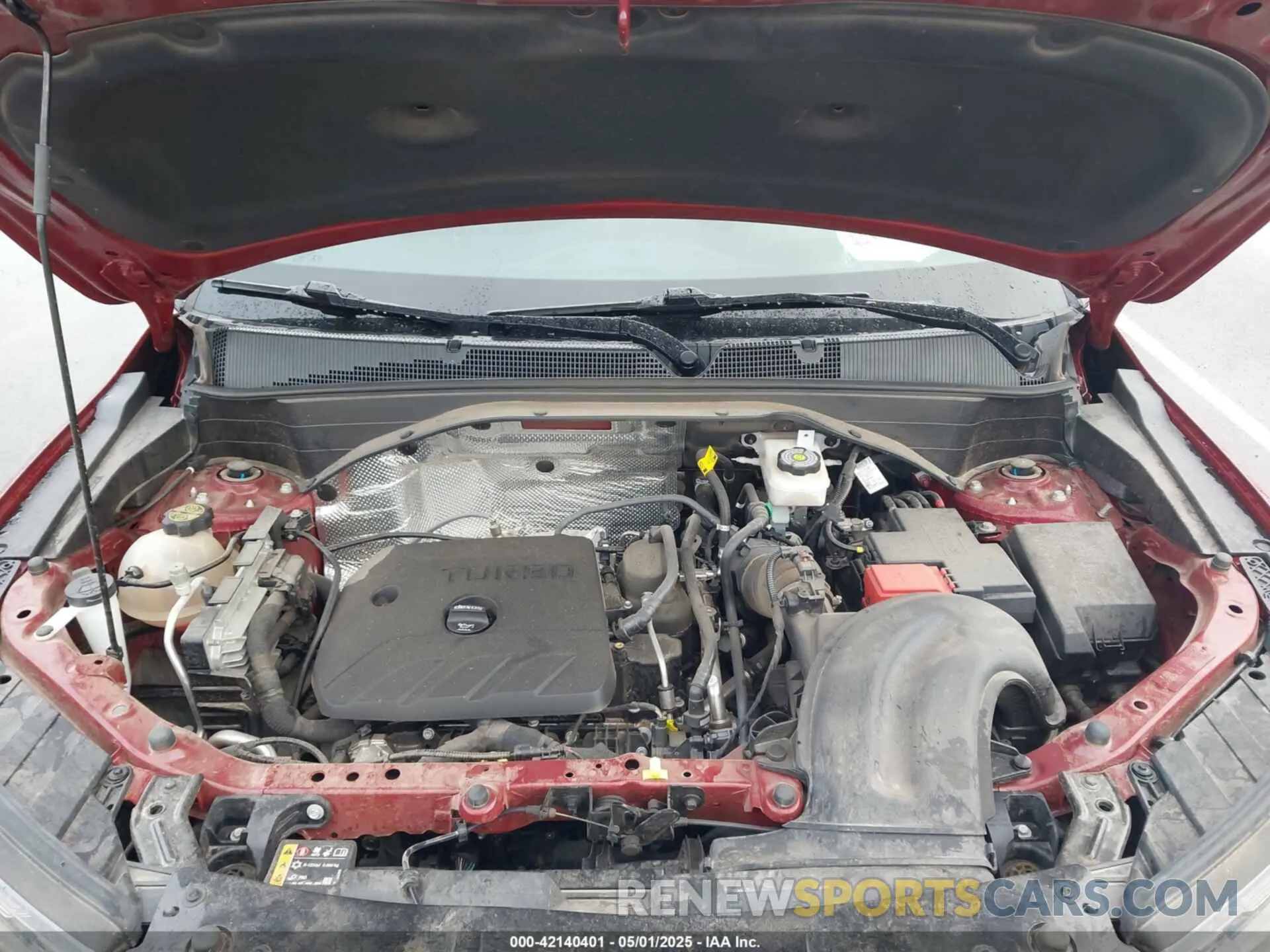 10 Photograph of a damaged car KL79MTSL8PB090448 CHEVROLET TRAILBLAZER 2023