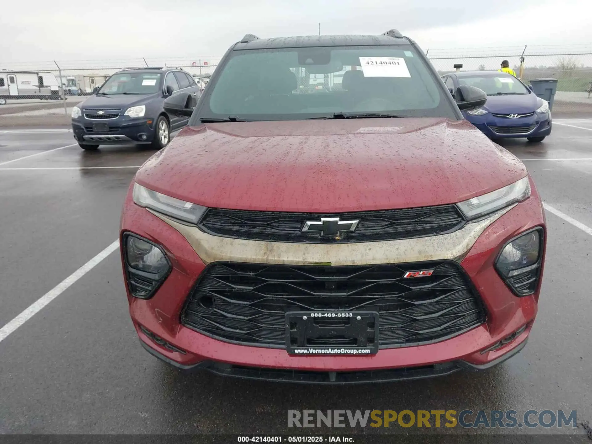12 Photograph of a damaged car KL79MTSL8PB090448 CHEVROLET TRAILBLAZER 2023