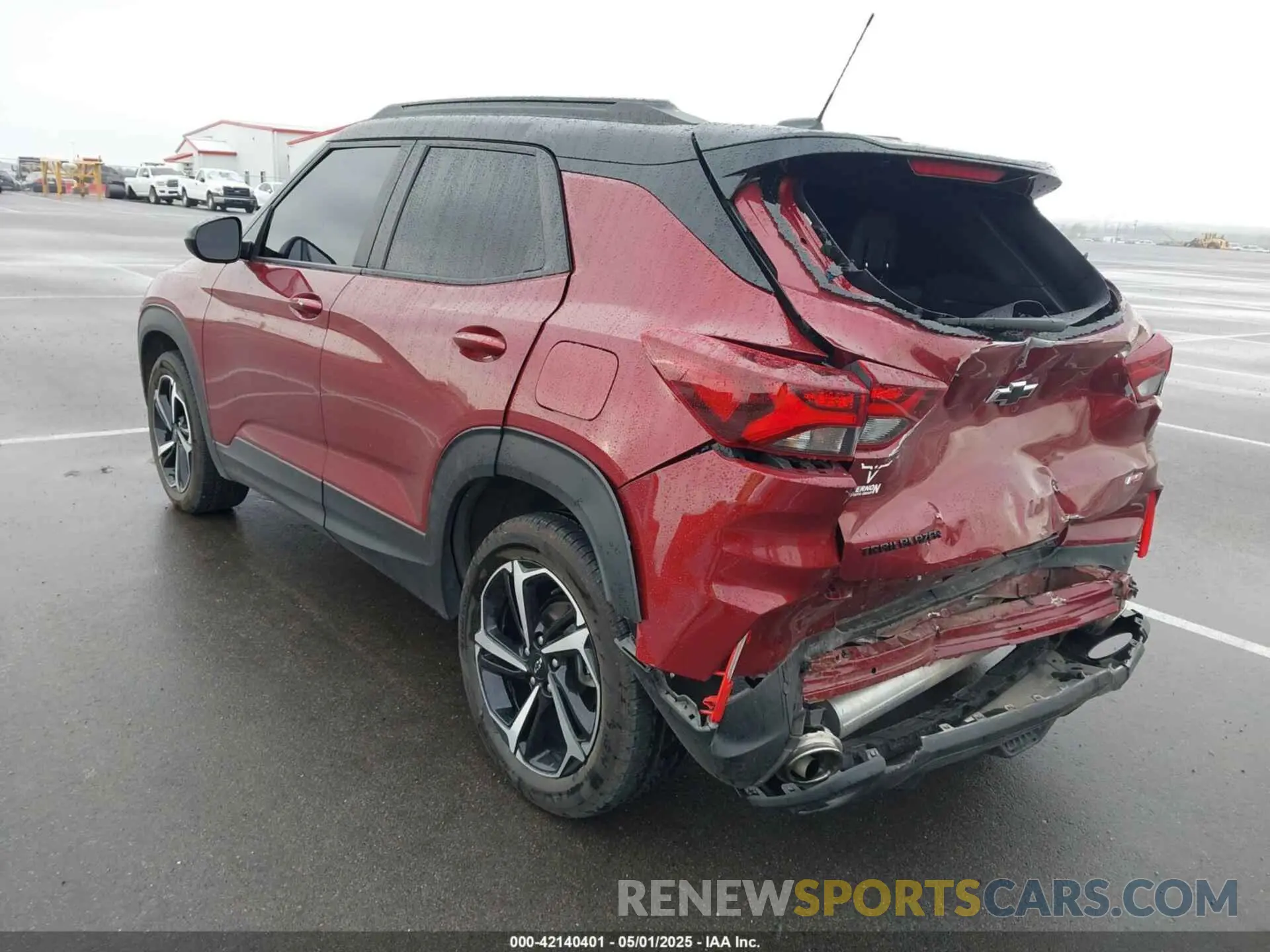 3 Photograph of a damaged car KL79MTSL8PB090448 CHEVROLET TRAILBLAZER 2023