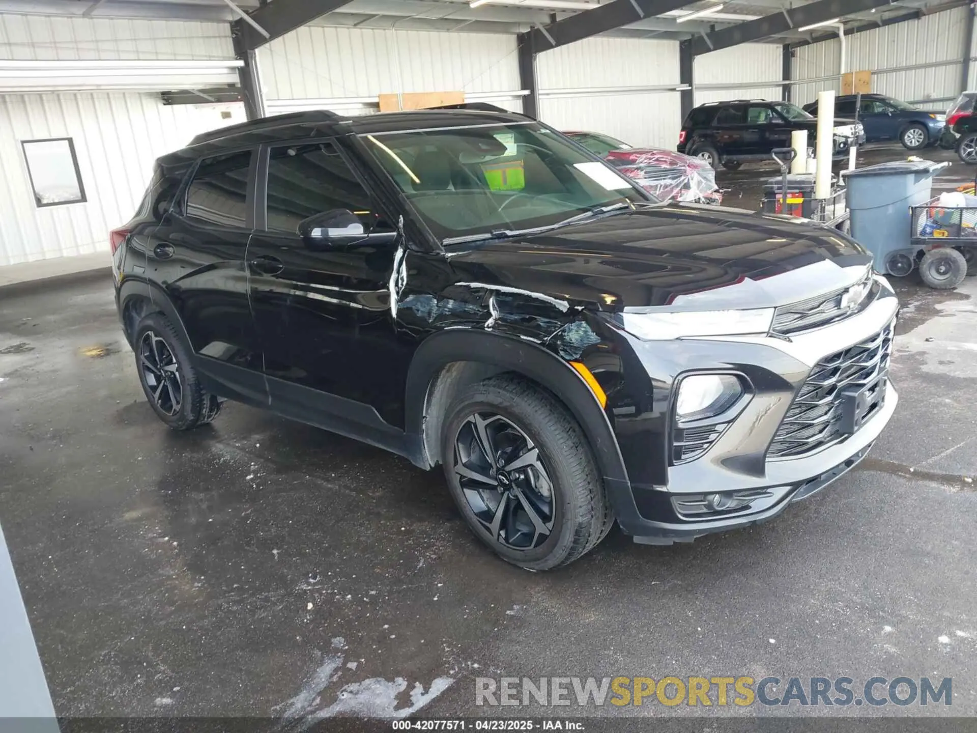 1 Photograph of a damaged car KL79MTSL8PB146257 CHEVROLET TRAILBLAZER 2023