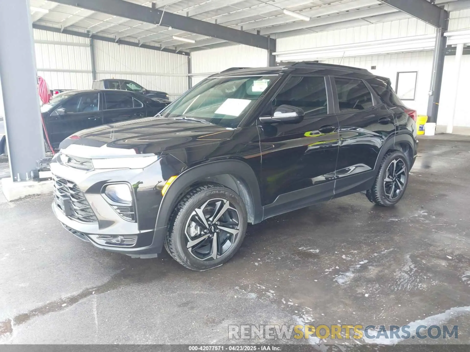 2 Photograph of a damaged car KL79MTSL8PB146257 CHEVROLET TRAILBLAZER 2023