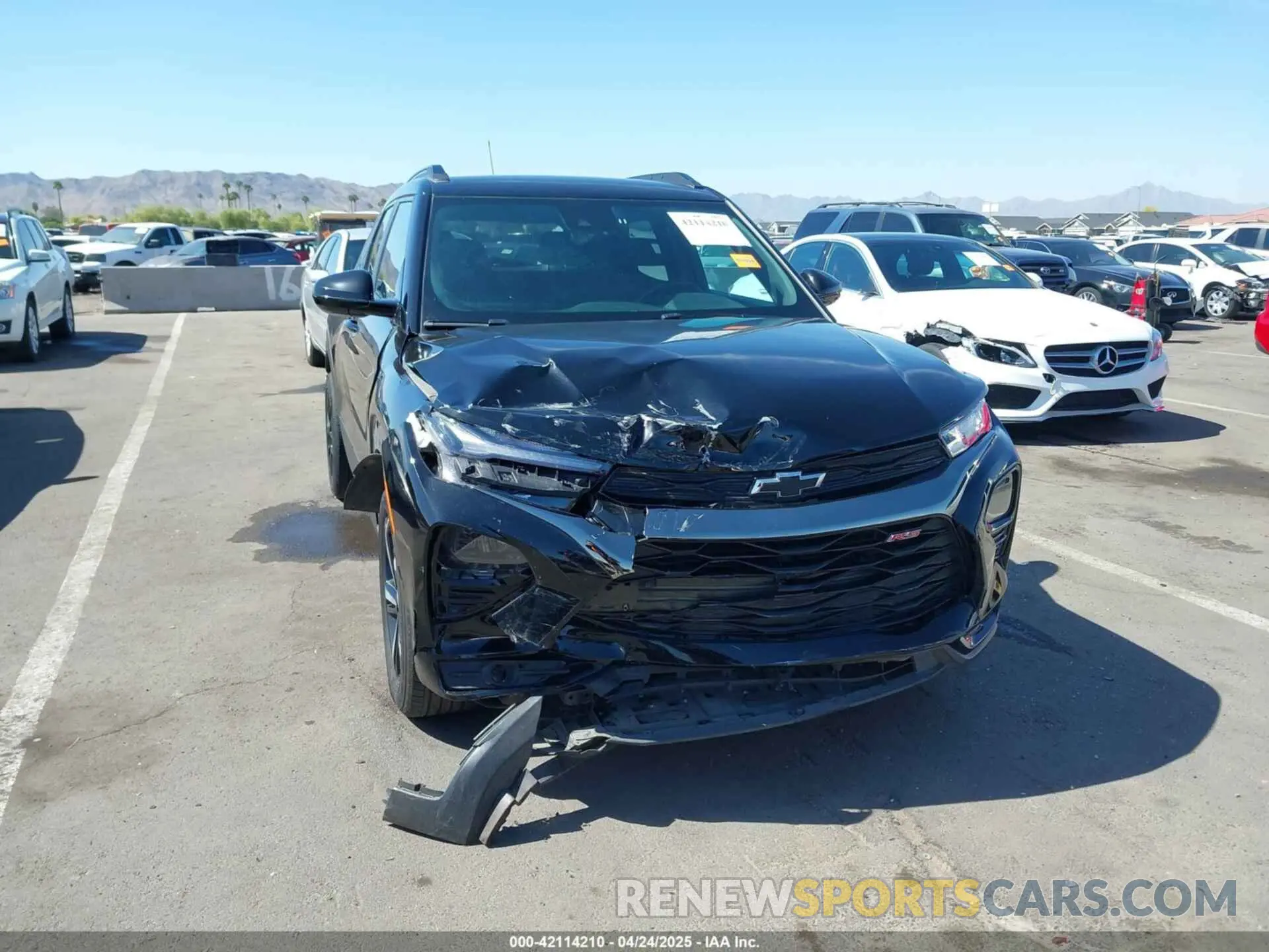 6 Photograph of a damaged car KL79MTSL9PB163701 CHEVROLET TRAILBLAZER 2023