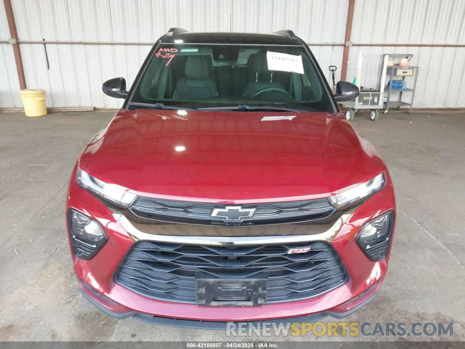 13 Photograph of a damaged car KL79MUSL0PB177444 CHEVROLET TRAILBLAZER 2023