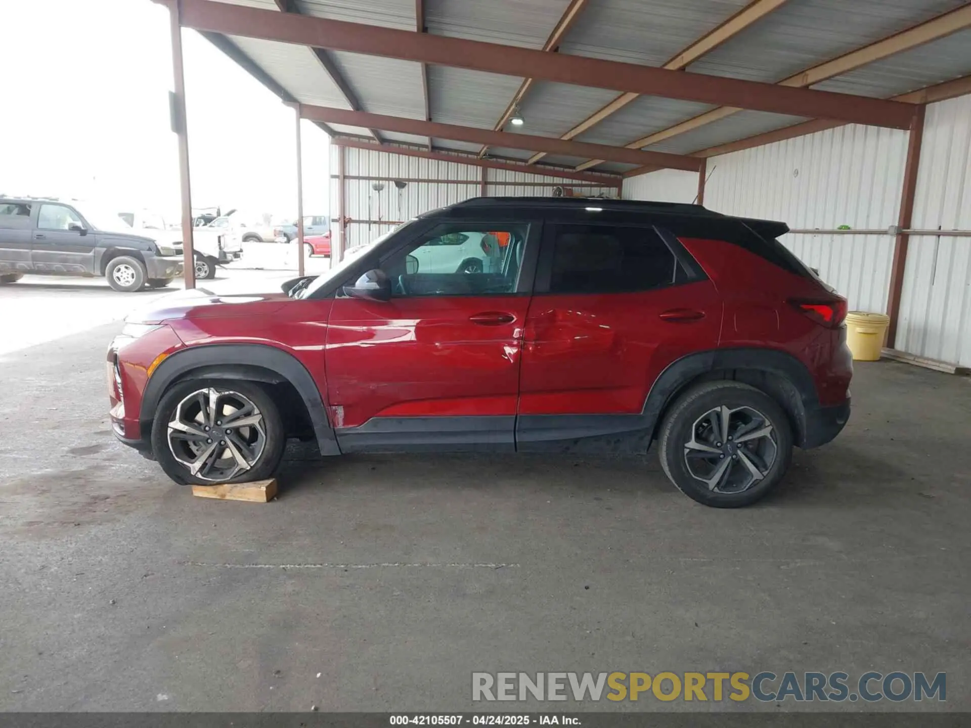 15 Photograph of a damaged car KL79MUSL0PB177444 CHEVROLET TRAILBLAZER 2023