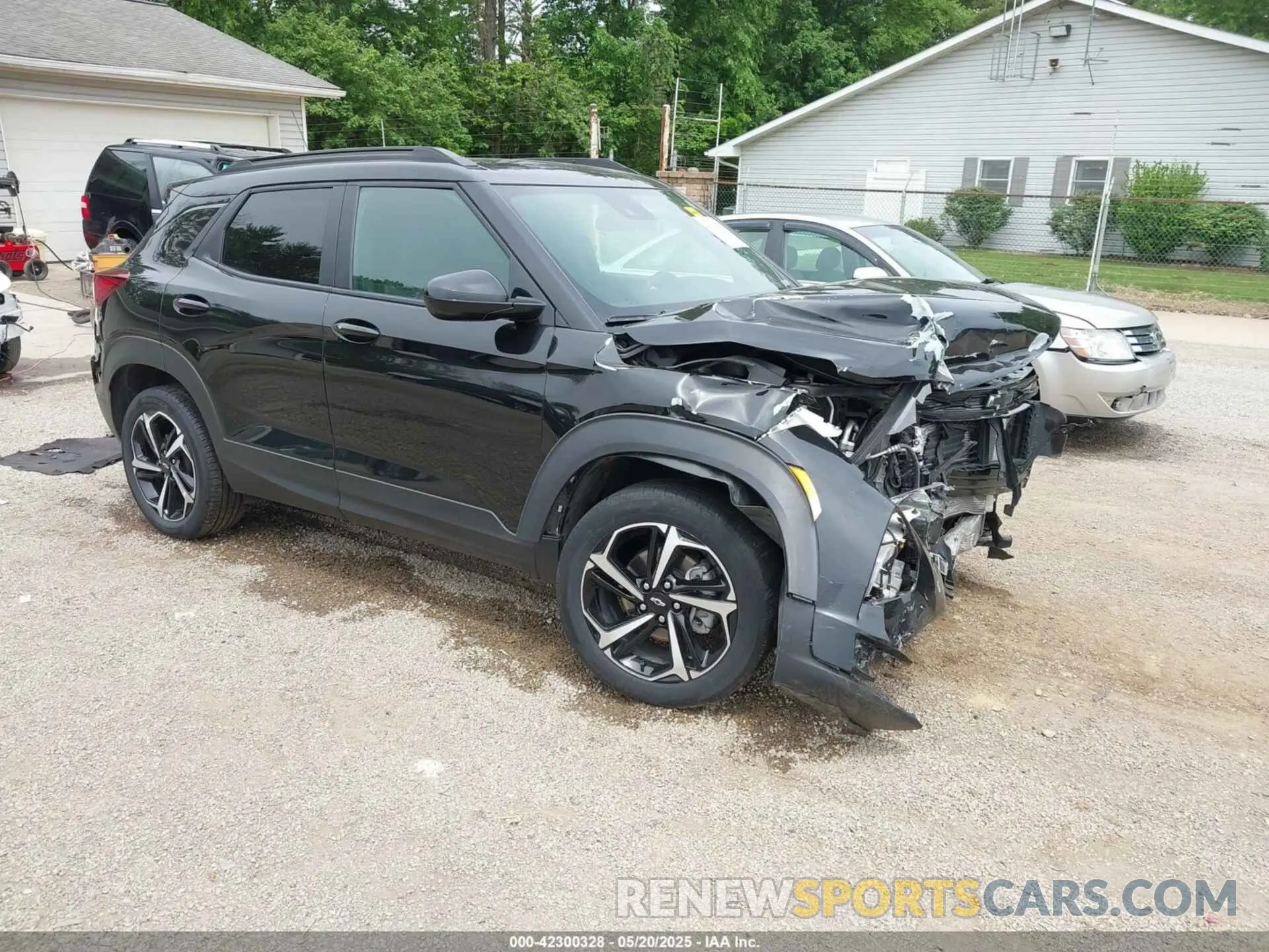 1 Photograph of a damaged car KL79MUSL1PB190042 CHEVROLET TRAILBLAZER 2023