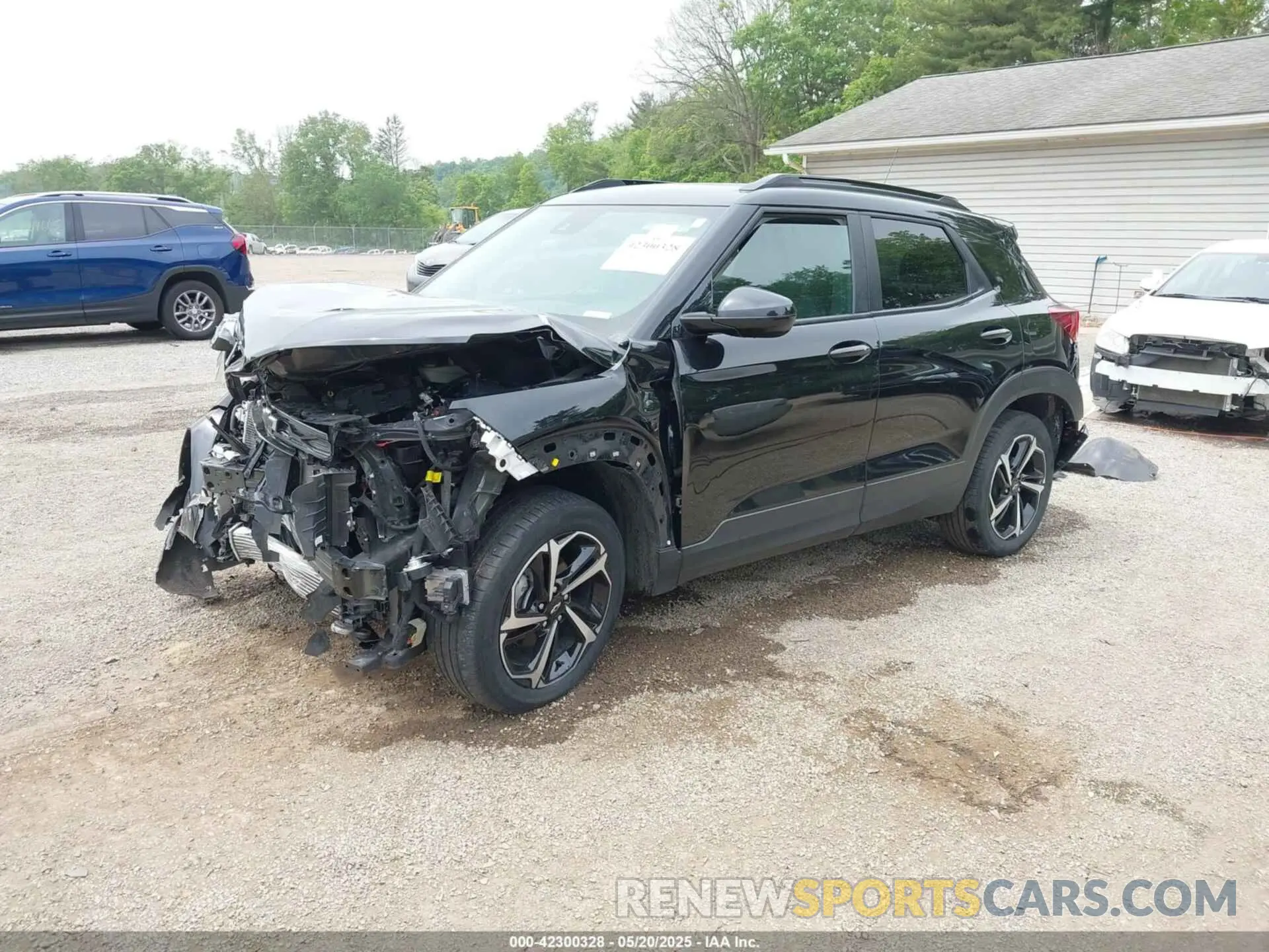 2 Photograph of a damaged car KL79MUSL1PB190042 CHEVROLET TRAILBLAZER 2023